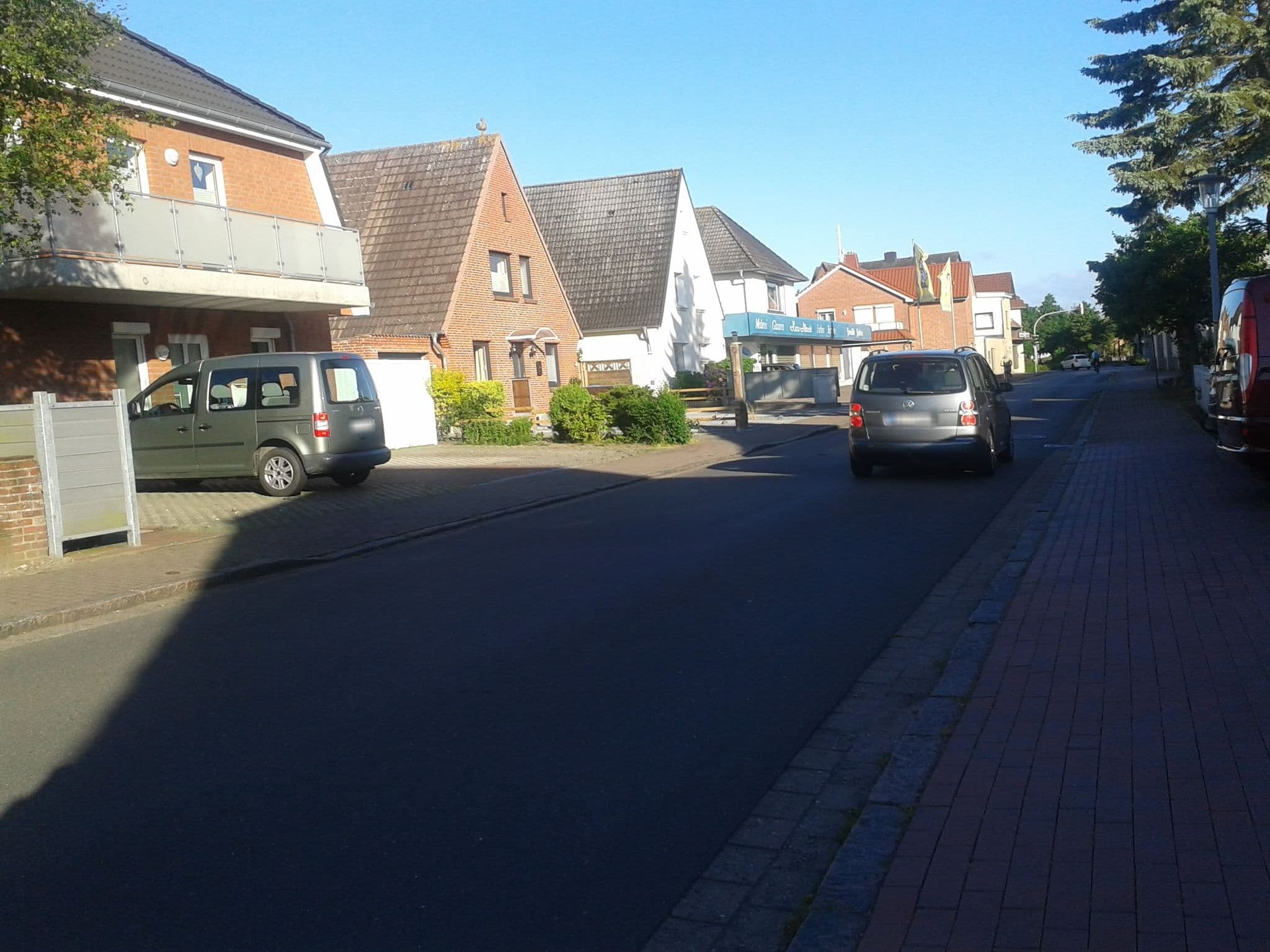 Street view near Pension Abendsonne, Büsum — © bernd_niemann (CC BY-SA · Mapillary)