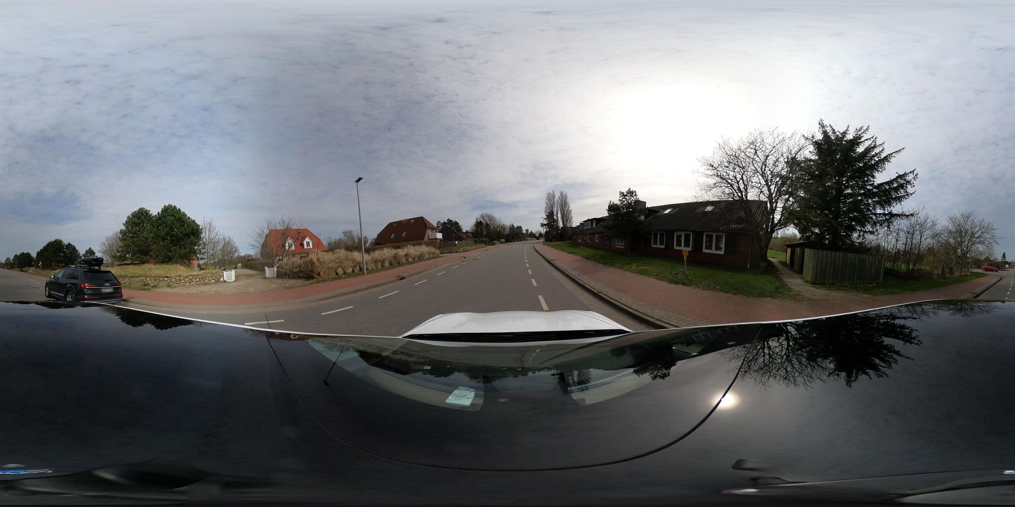 Street view near Ev. Jugendheim Bevensen, Sankt Peter-Ording — © peterleth (CC BY-SA · Mapillary)