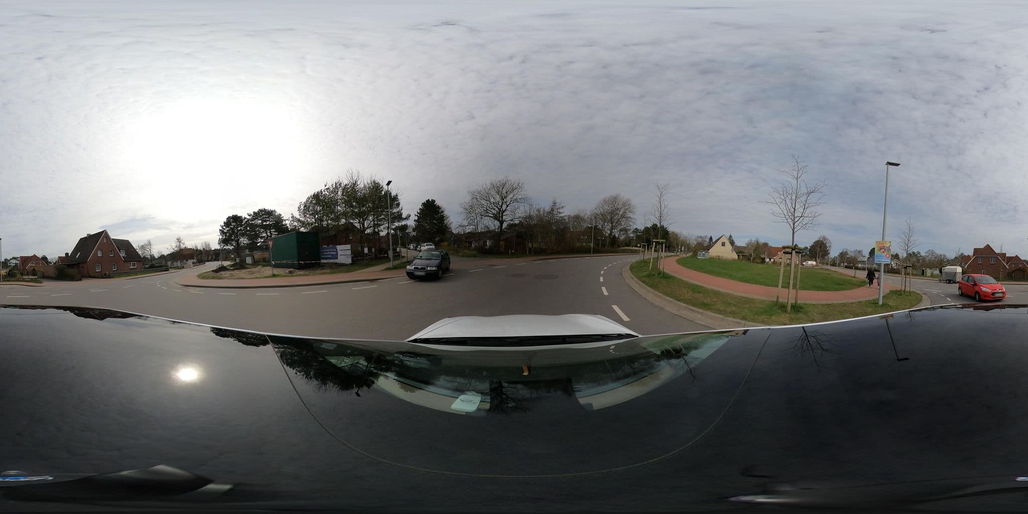 Street view near Ferienhausanlage Böhler Landstr., Sankt Peter-Ording — © peterleth (CC BY-SA · Mapillary)