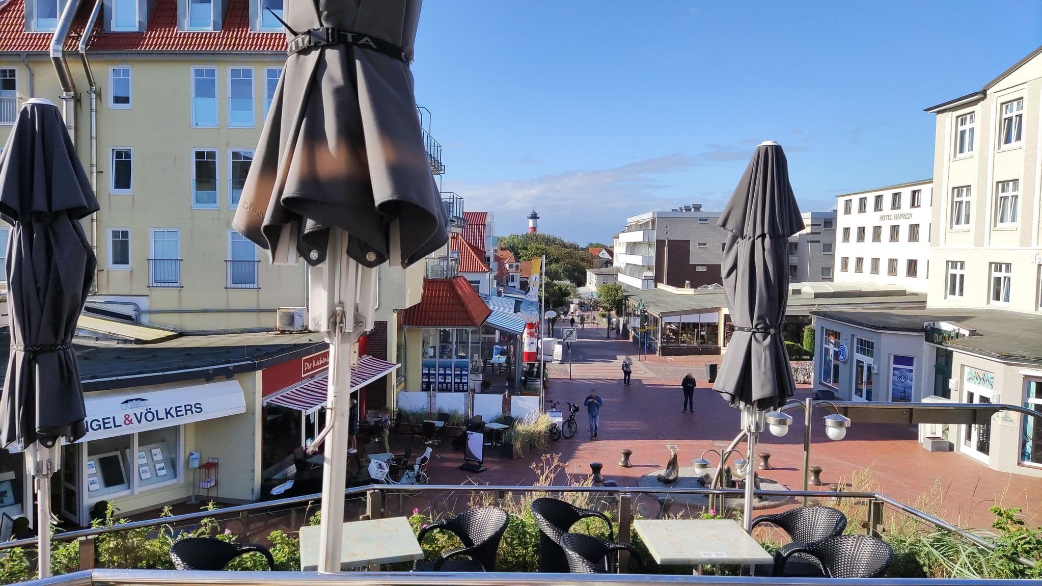 Street view near Pension Nordlicht, Nordseeheilbad Wangerooge — © hotteliene (CC BY-SA · Mapillary)
