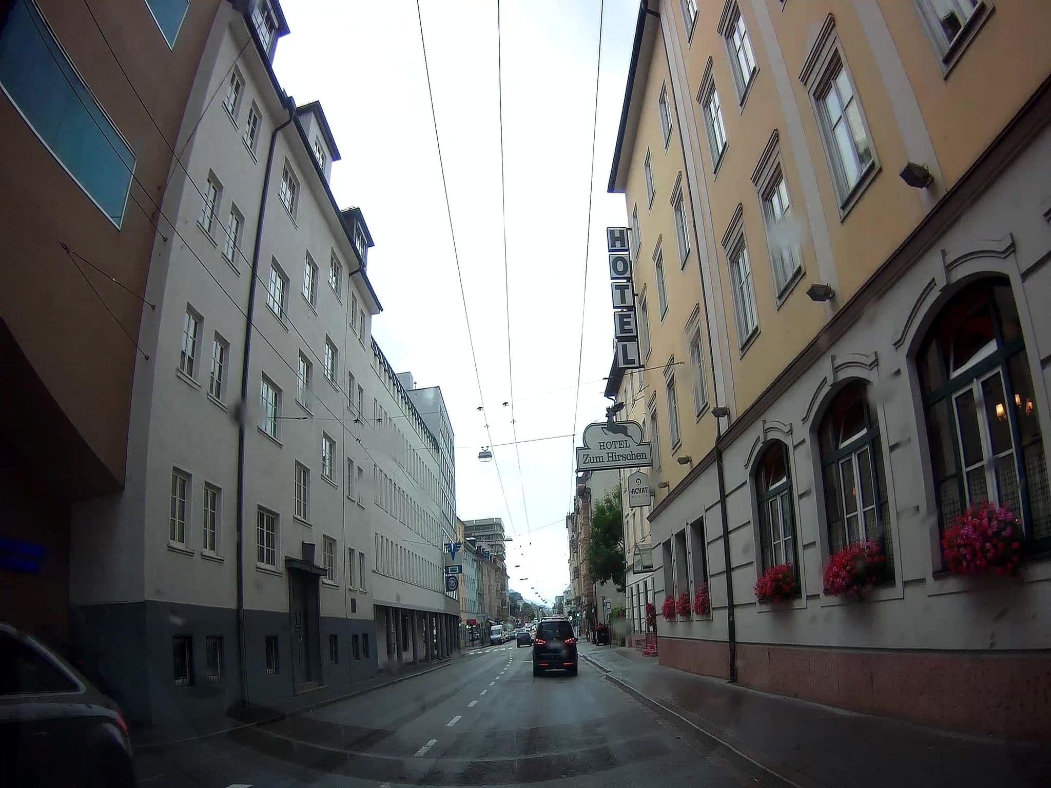 Street view near Zum Hirschen, Salzburg — © fuchserl (CC BY-SA · Mapillary)