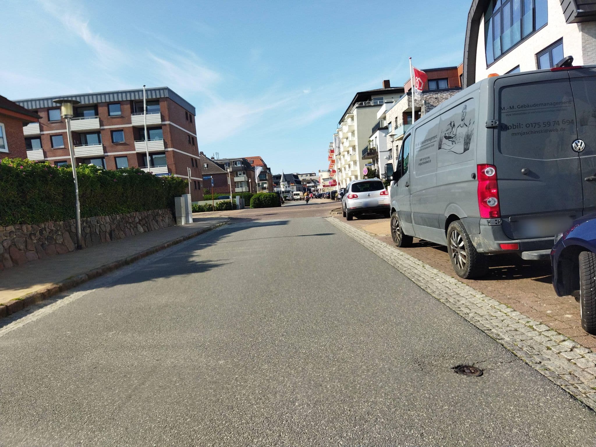 Street view near hotel Diana, Westerland — © changchun1 (CC BY-SA · Mapillary)