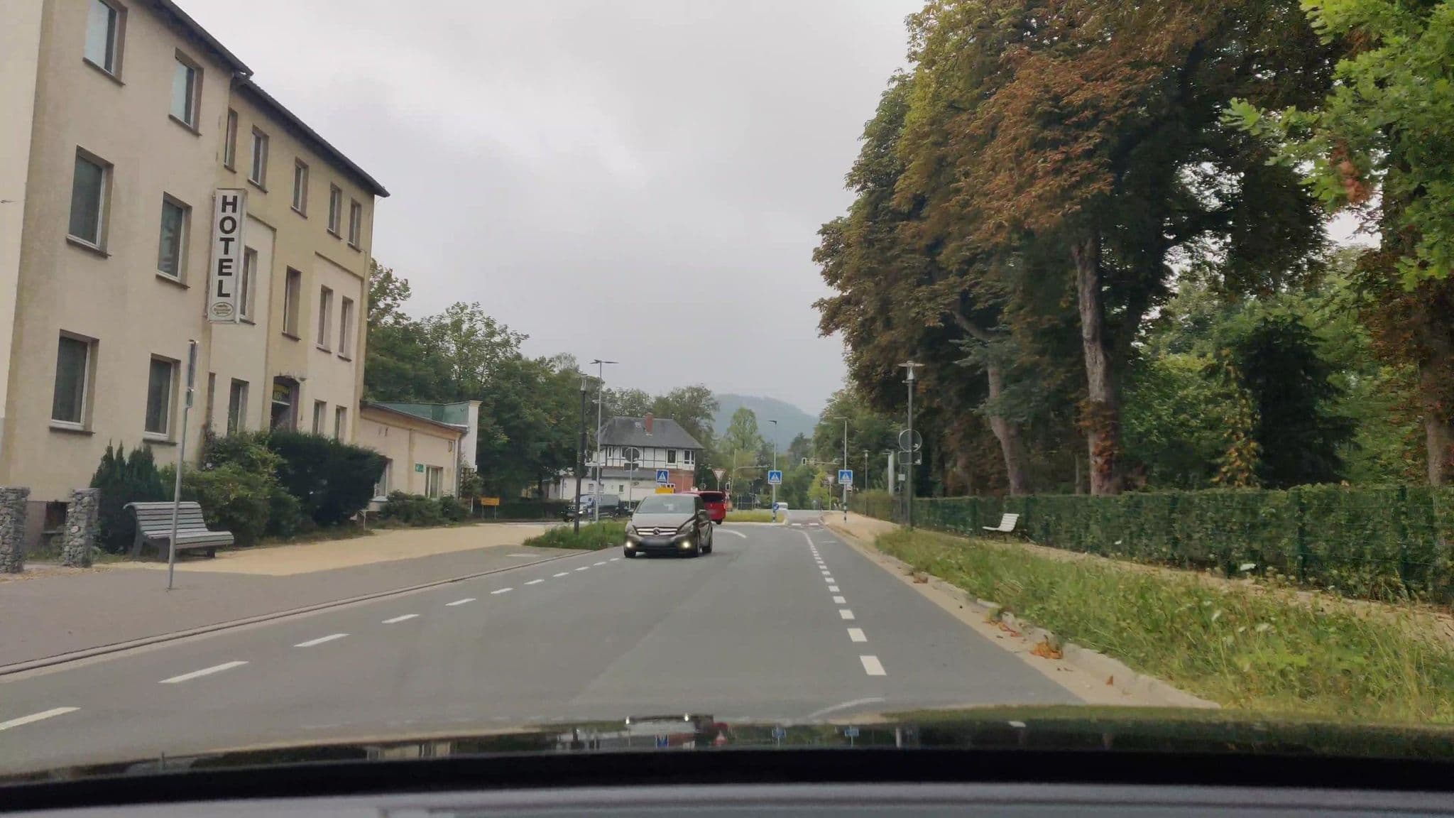 Street view near Teutoburger Hof, Bad Driburg — © amenophis (CC BY-SA · Mapillary)