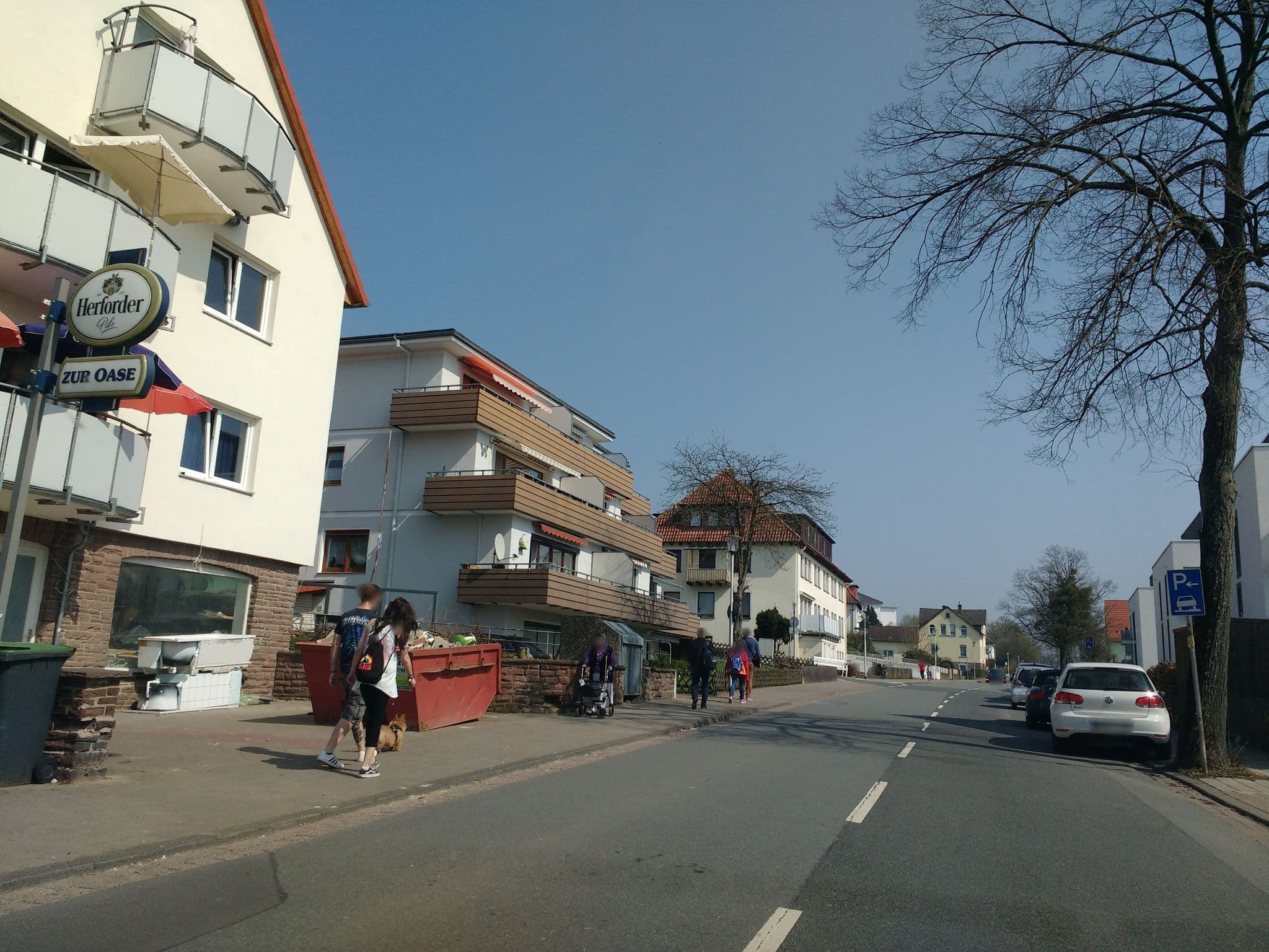 Street view near Pension Haus Heutger, Bad Pyrmont — © thetornado76 (CC BY-SA · Mapillary)