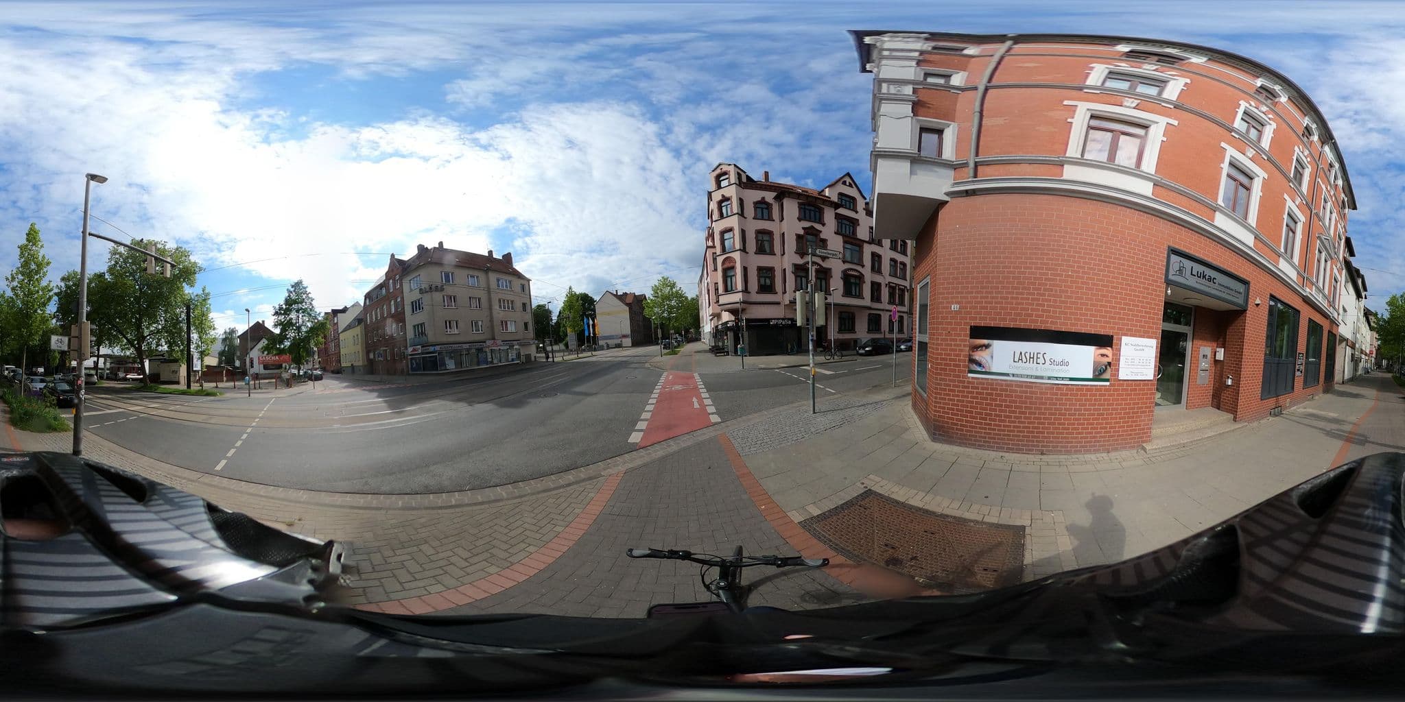 Street view near Ferienwohnung Dublin, Hainholz — © Nortix (CC BY-SA · Mapillary)