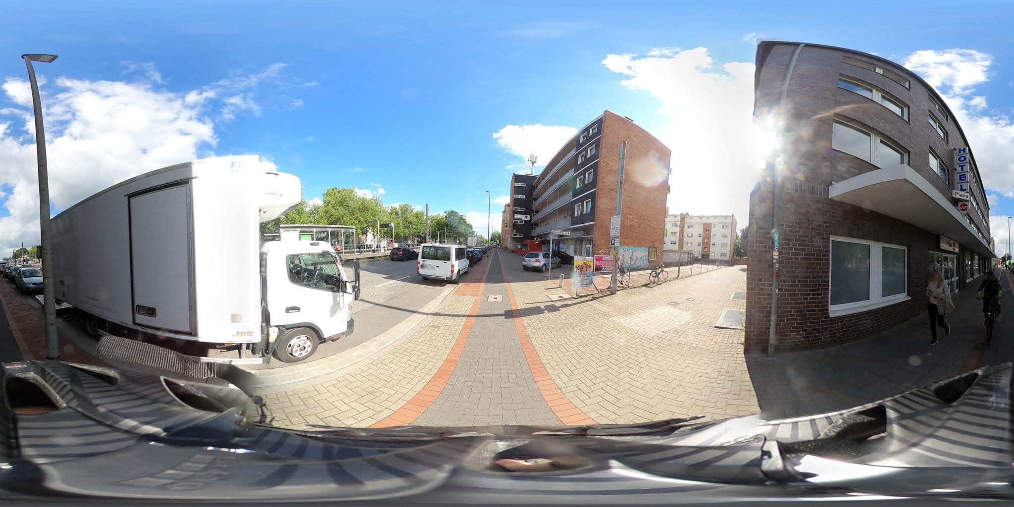 Street view near Plaza Inn Hannover City Nord, Hainholz — © Nortix (CC BY-SA · Mapillary)
