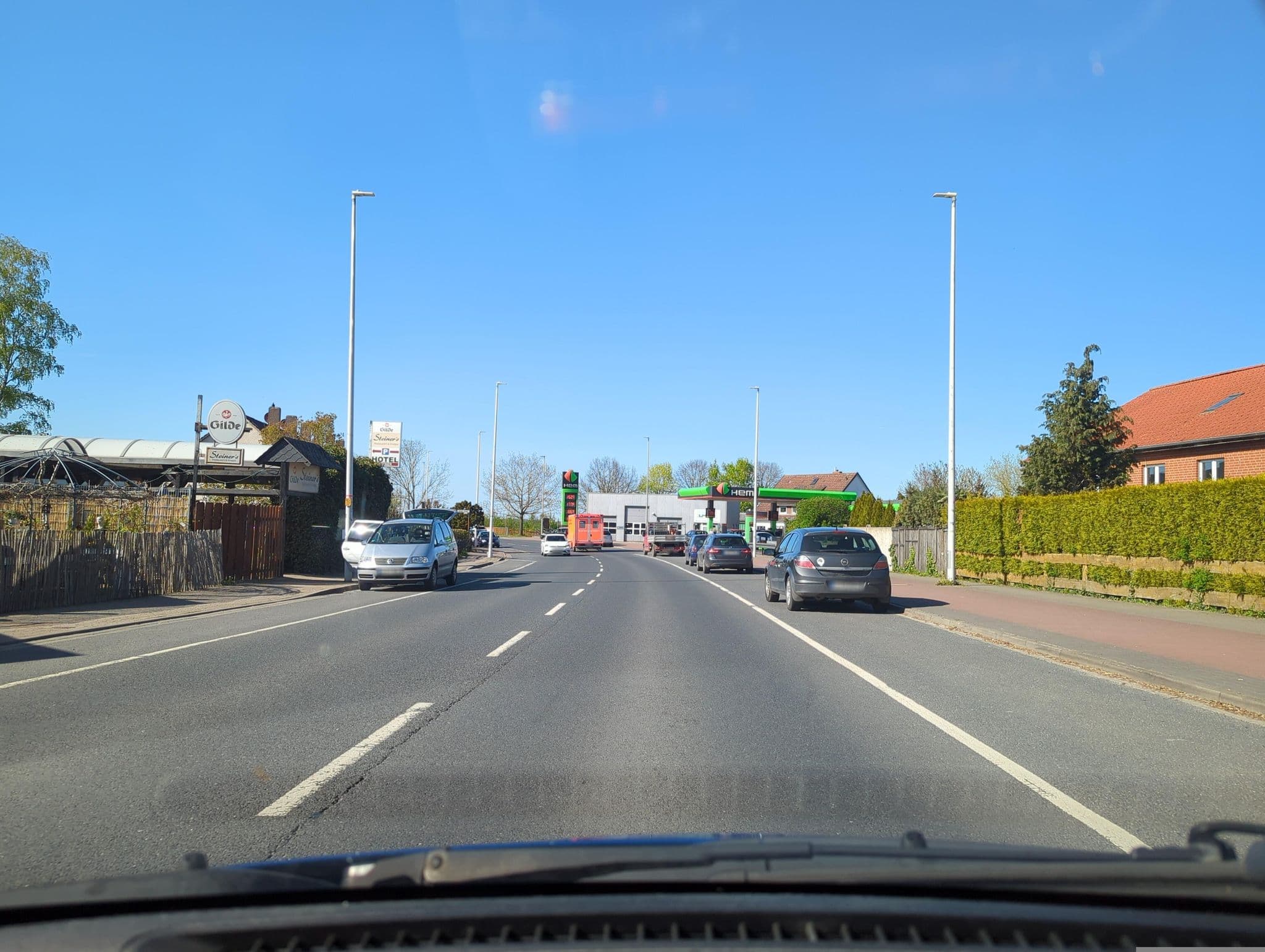 Street view near Hotel Steiner, Lehrte — © hotteliene (CC BY-SA · Mapillary)