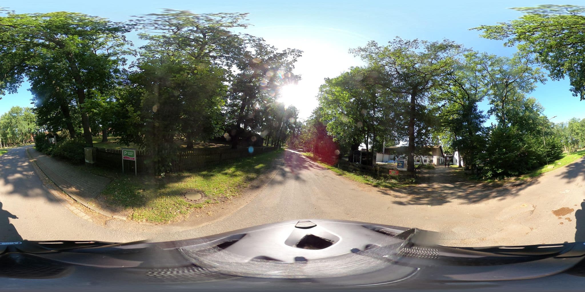 Street view near Hirschbolz Markus Hotel, Hermannsburg — © aseidel (CC BY-SA · Mapillary)