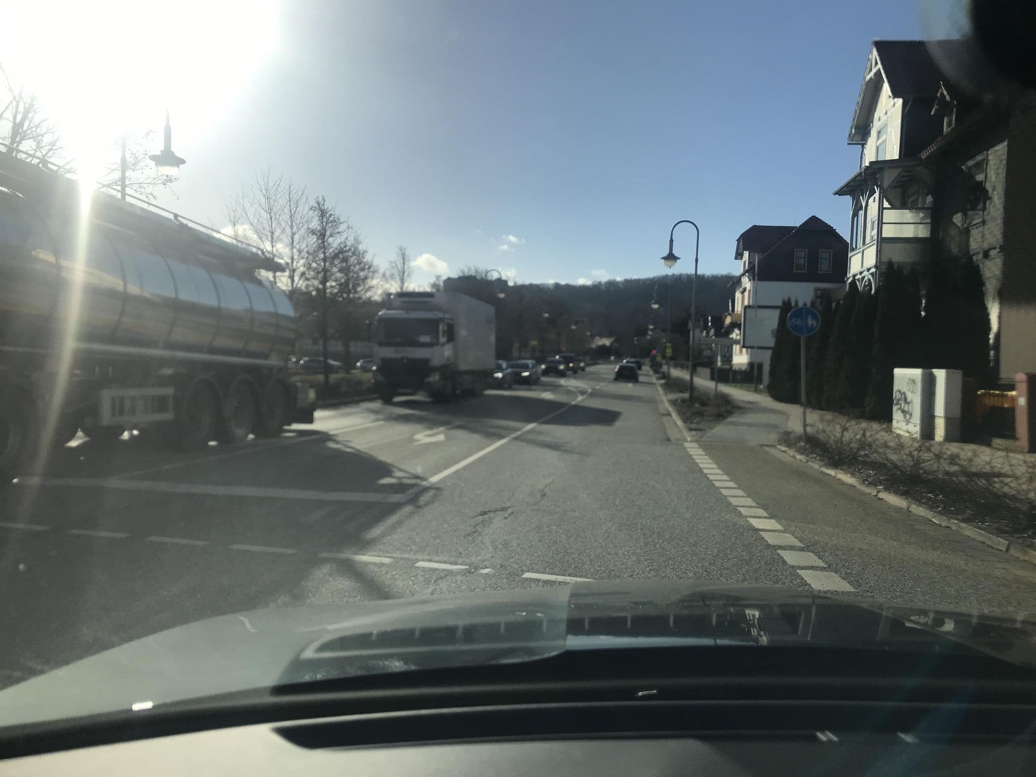 Street view near Ferienhaus am Festplatz, Blankenburg — © surveyor99 (CC BY-SA · Mapillary)