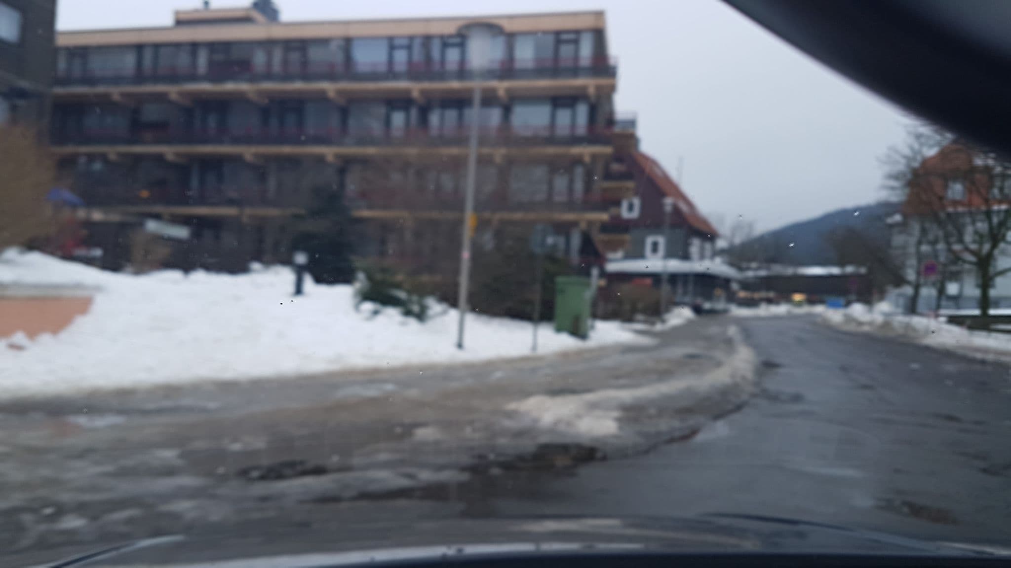 Street view near RAMADA Hotel  Vier Jahreszeiten Hahnenklee, Wildemann — © atpl_pilot (CC BY-SA · Mapillary)