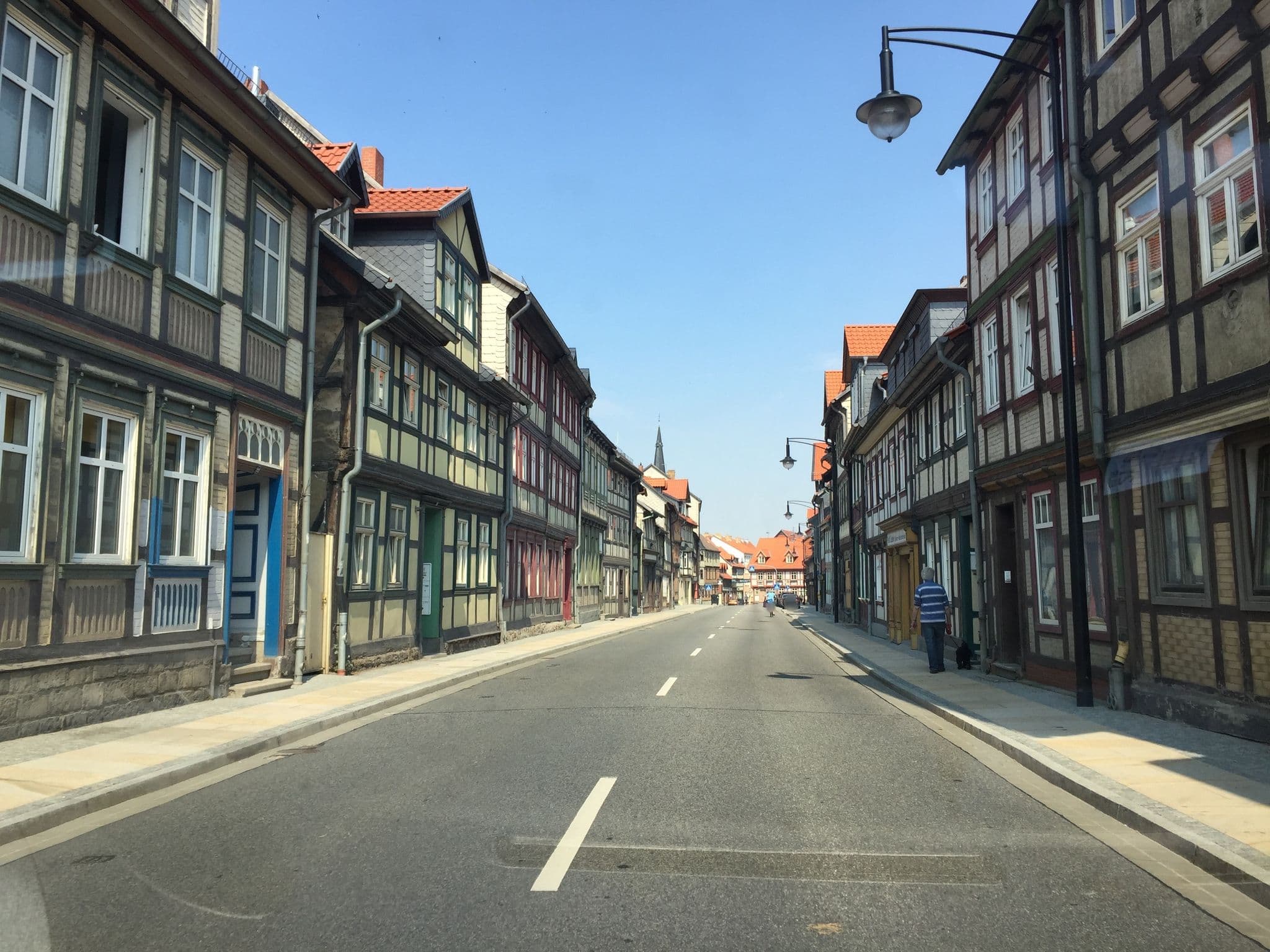 Street view near Ferienhaus Wernigerode Am Schlossbühel 5 Schlafzimmer, Wernigerode — © fod (CC BY-SA · Mapillary)