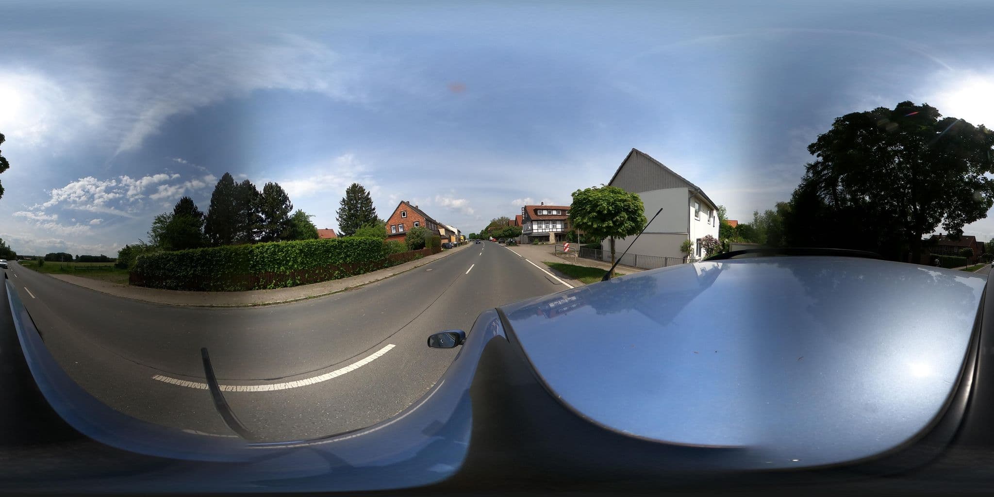 Street view near Hotel Zum Landsknecht, Börßum — © murmeldin (CC BY-SA · Mapillary)