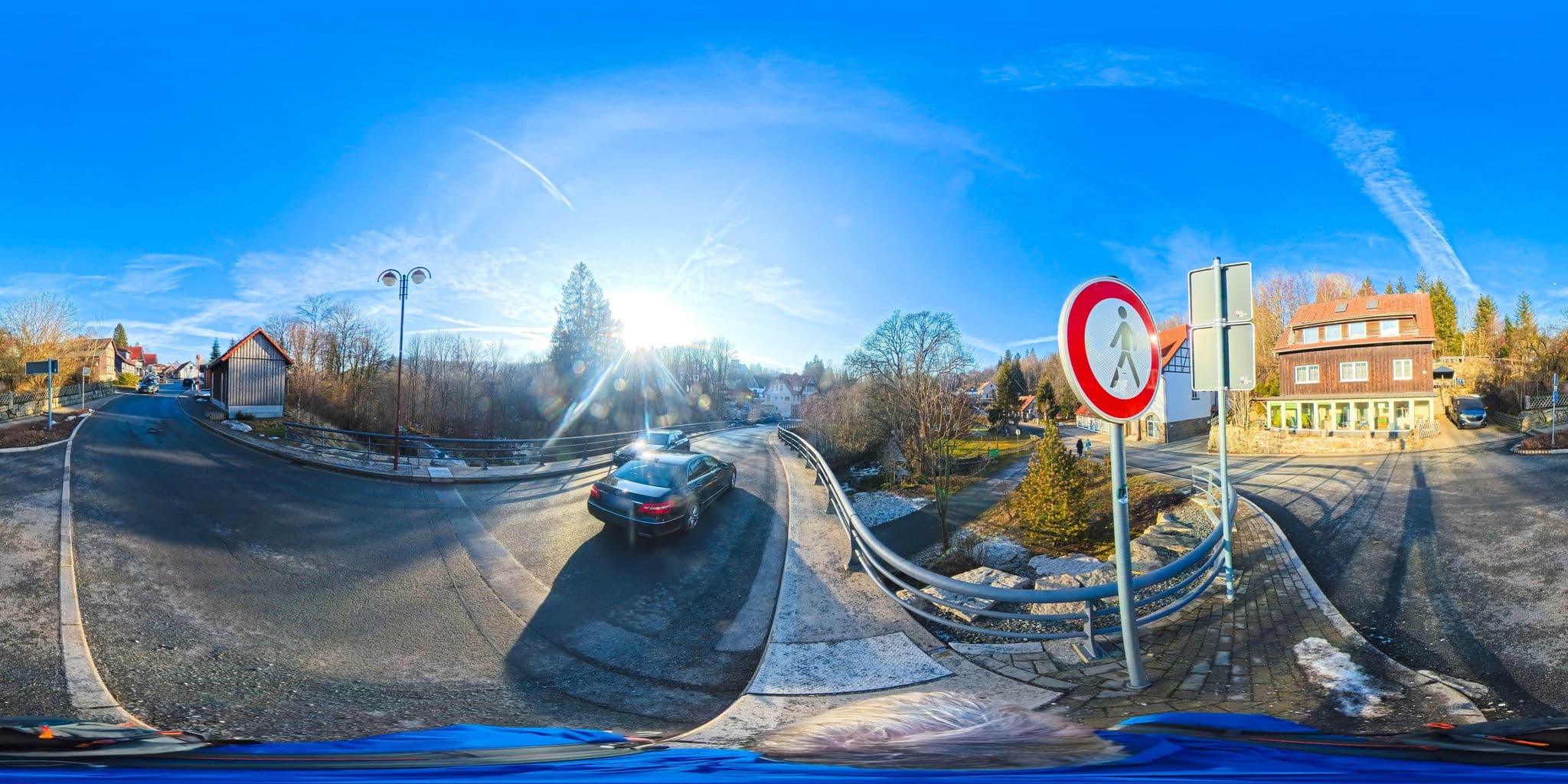 Street view near Kah Helmut, Kah Gudrun Ferienwohnung und Zimmer, Braunlage — © Hol_Ger (CC BY-SA · Mapillary)