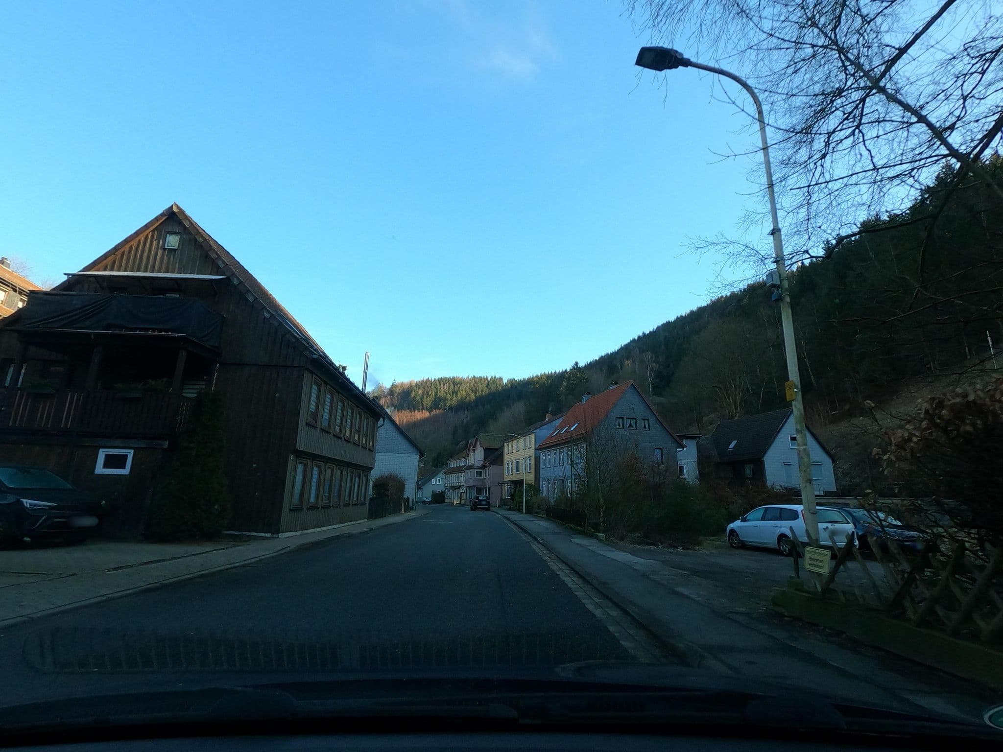 Street view near Pension Sonnenglanz, Wildemann — © camdrive2000 (CC BY-SA · Mapillary)