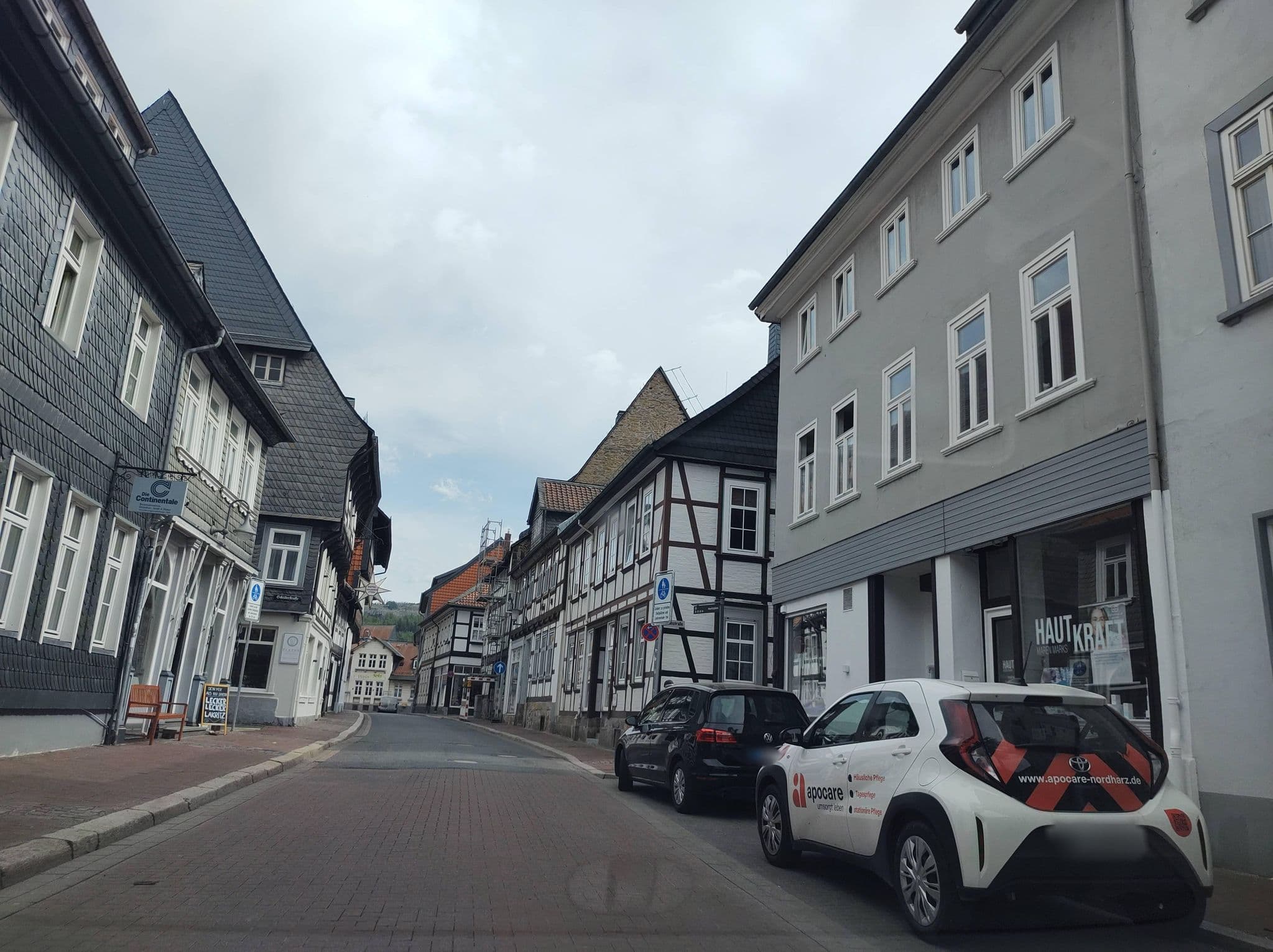 Street view near Gästehaus Zellmer, Goslar — © thetornado76 (CC BY-SA · Mapillary)