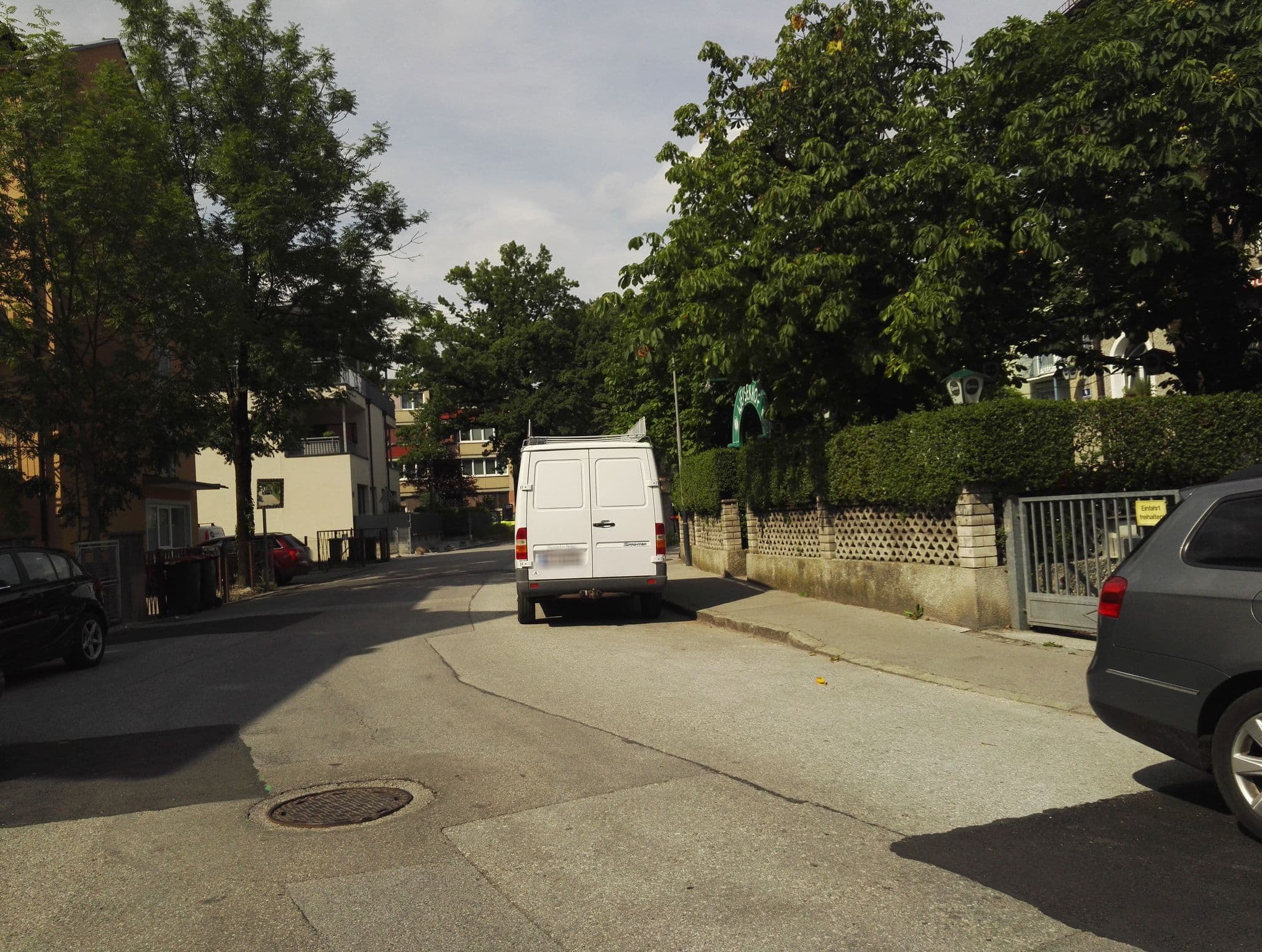 Street view near Pension Sandwirt, Salzburg — © aceini (CC BY-SA · Mapillary)