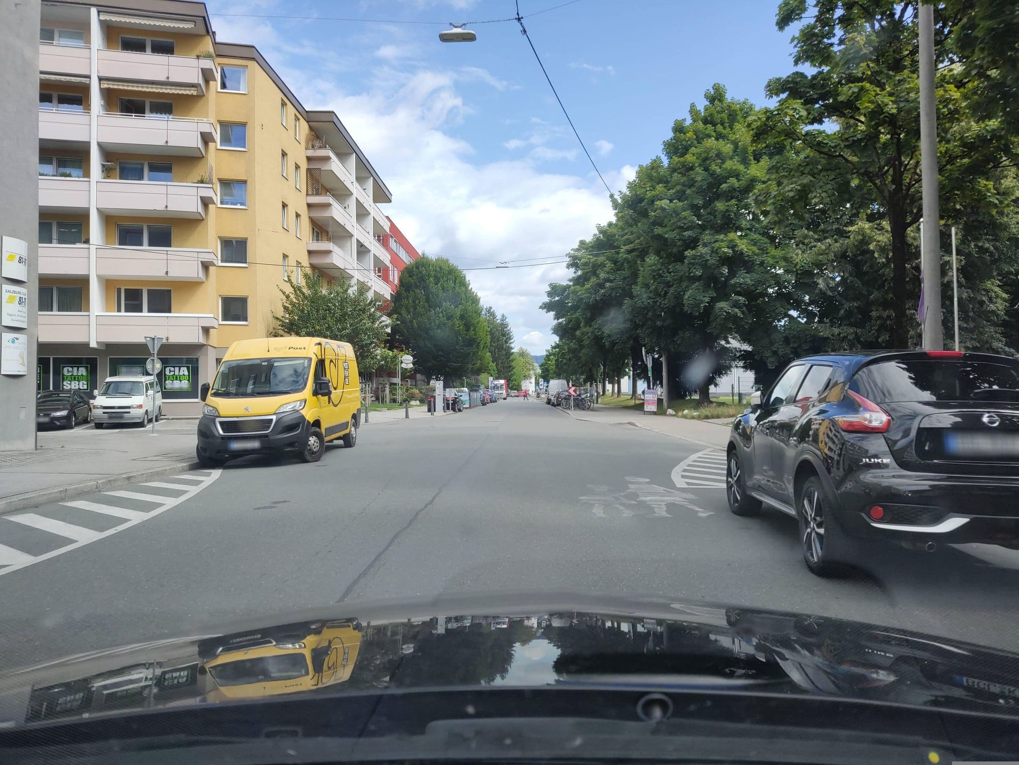 Street view near Hotel Mercure Salzburg City, Salzburg — © stefan4614 (CC BY-SA · Mapillary)