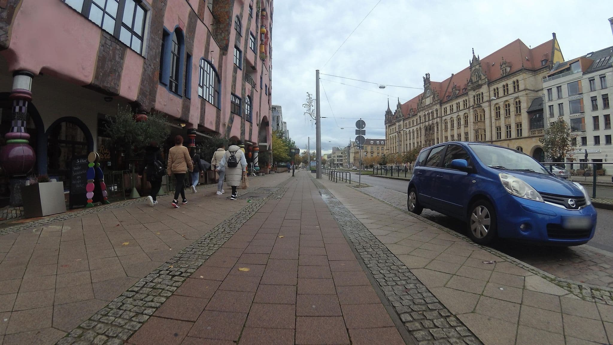 Street view near artHOTEL, Magdeburg — © teddy73 (CC BY-SA · Mapillary)