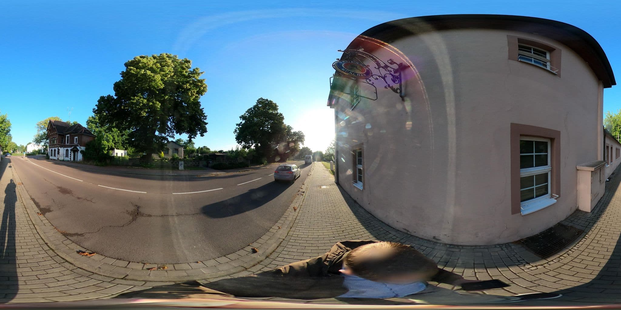 Street view near Parkhotel Bernburg, Bernburg — © peterleth (CC BY-SA · Mapillary)