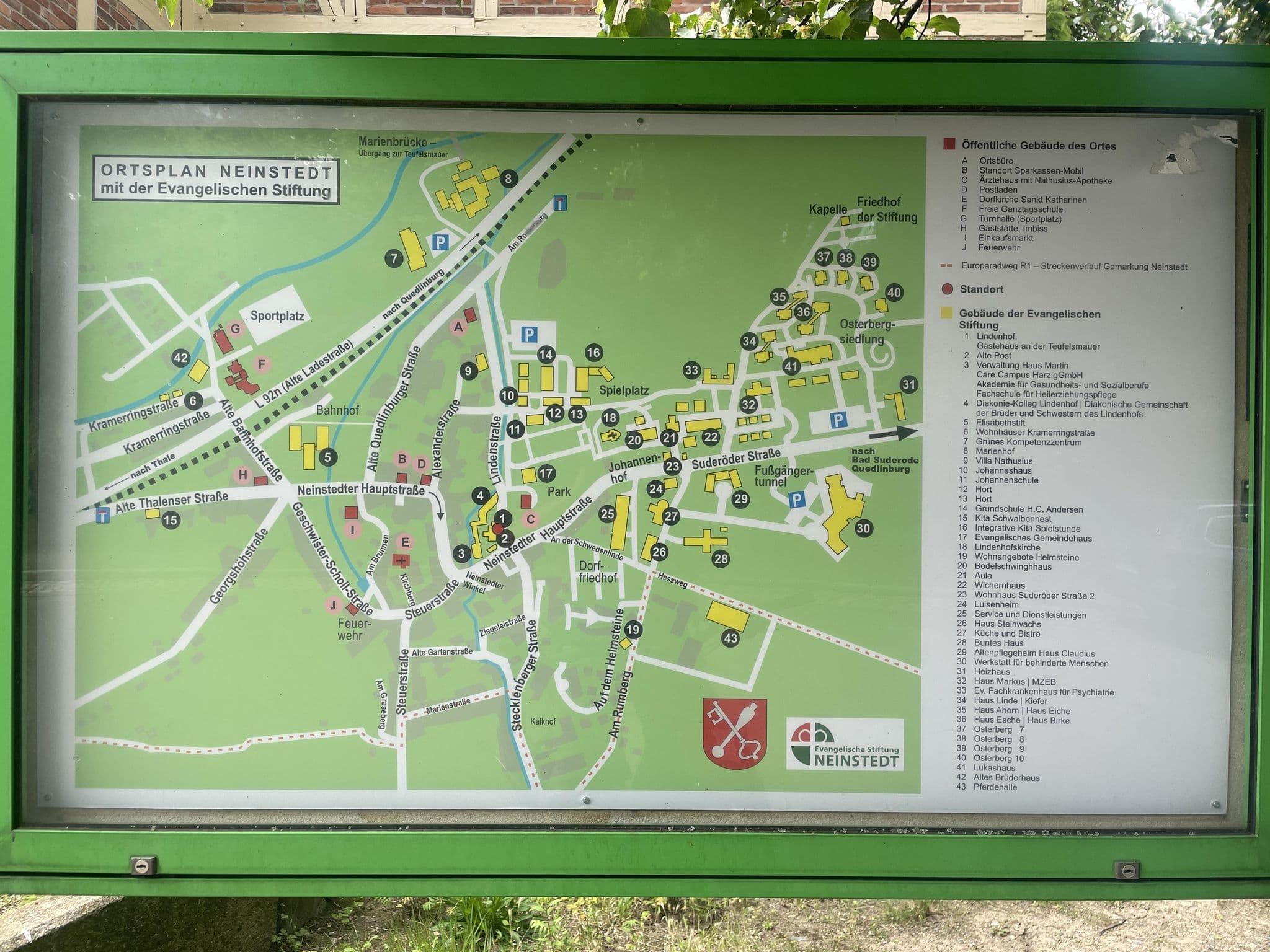 Street view near Ferienpension Zur Unterklippe, Neinstedt — © surveyor99 (CC BY-SA · Mapillary)
