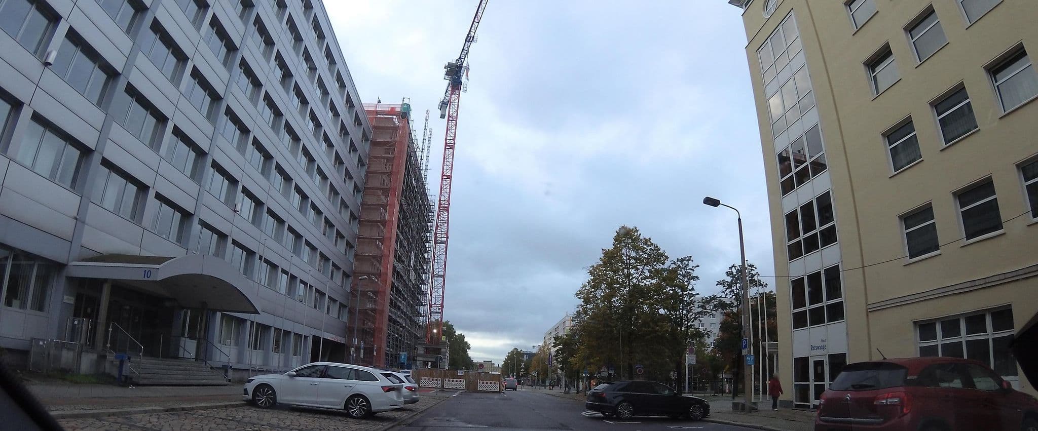 Street view near ibis Styles Magdeburg, Magdeburg — © teddy73 (CC BY-SA · Mapillary)
