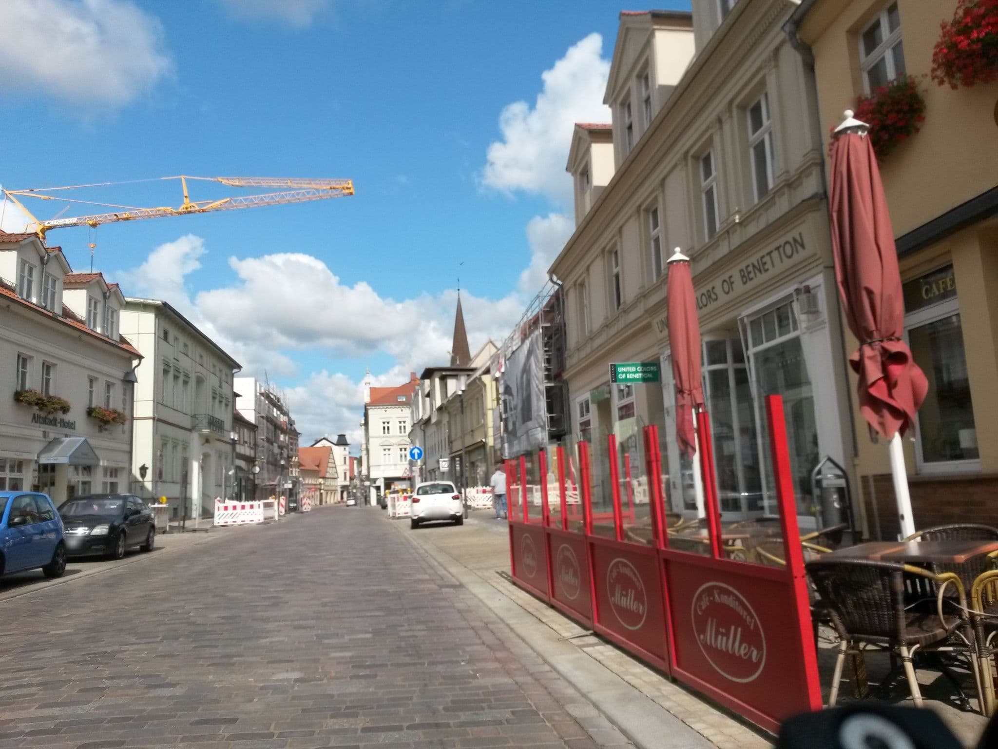 Street view near Altstadthotel Stendal, Stendal — © rausk (CC BY-SA · Mapillary)