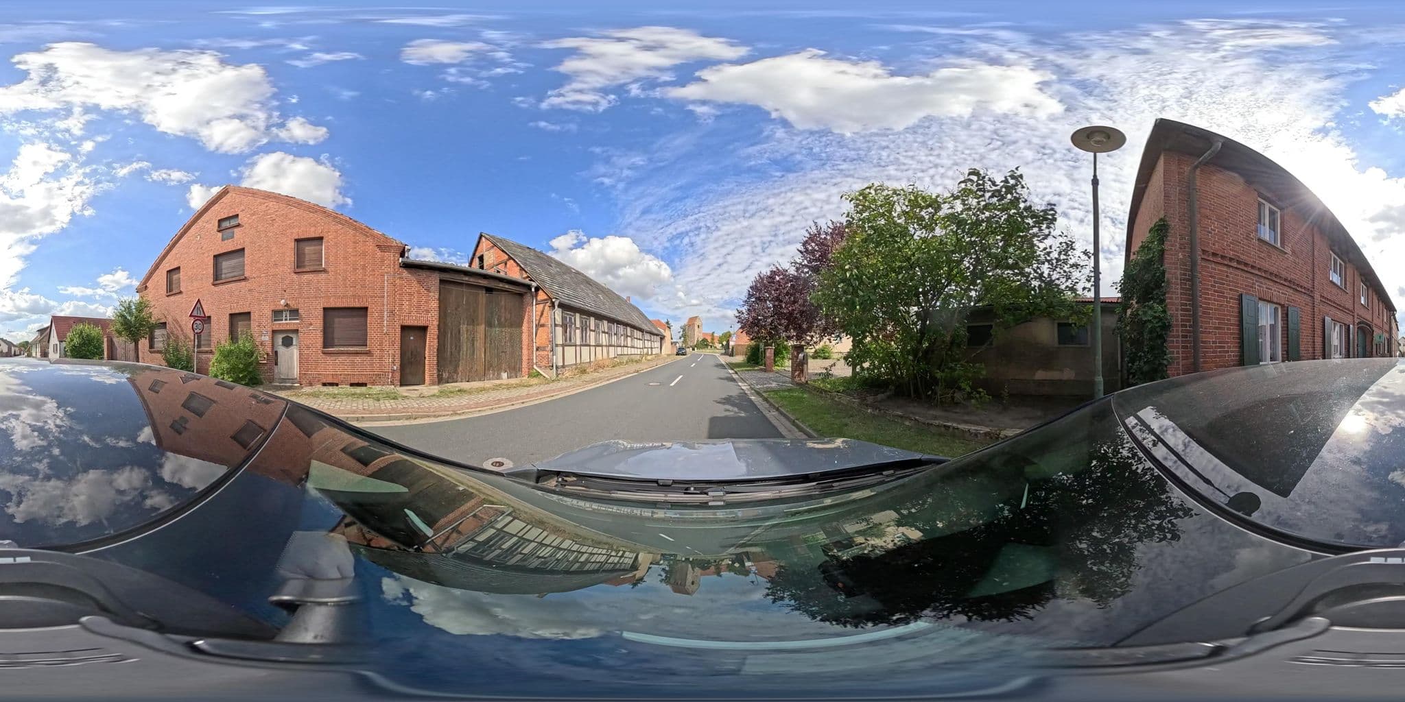 Street view near Pension Schnitterhof, Bismark — © poxonline (CC BY-SA · Mapillary)