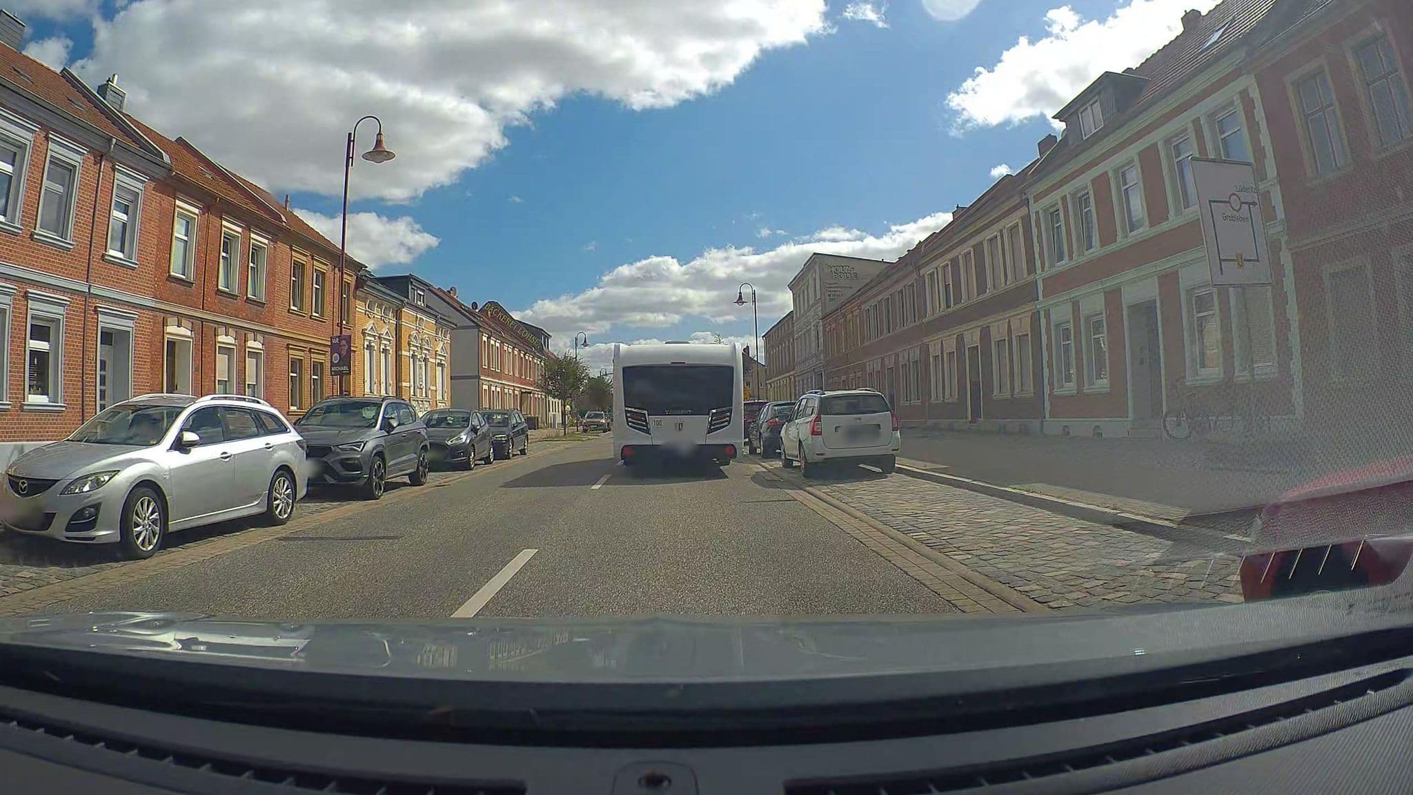 Street view near Gästehaus Frank Görges, Tangermünde — © poxonline (CC BY-SA · Mapillary)