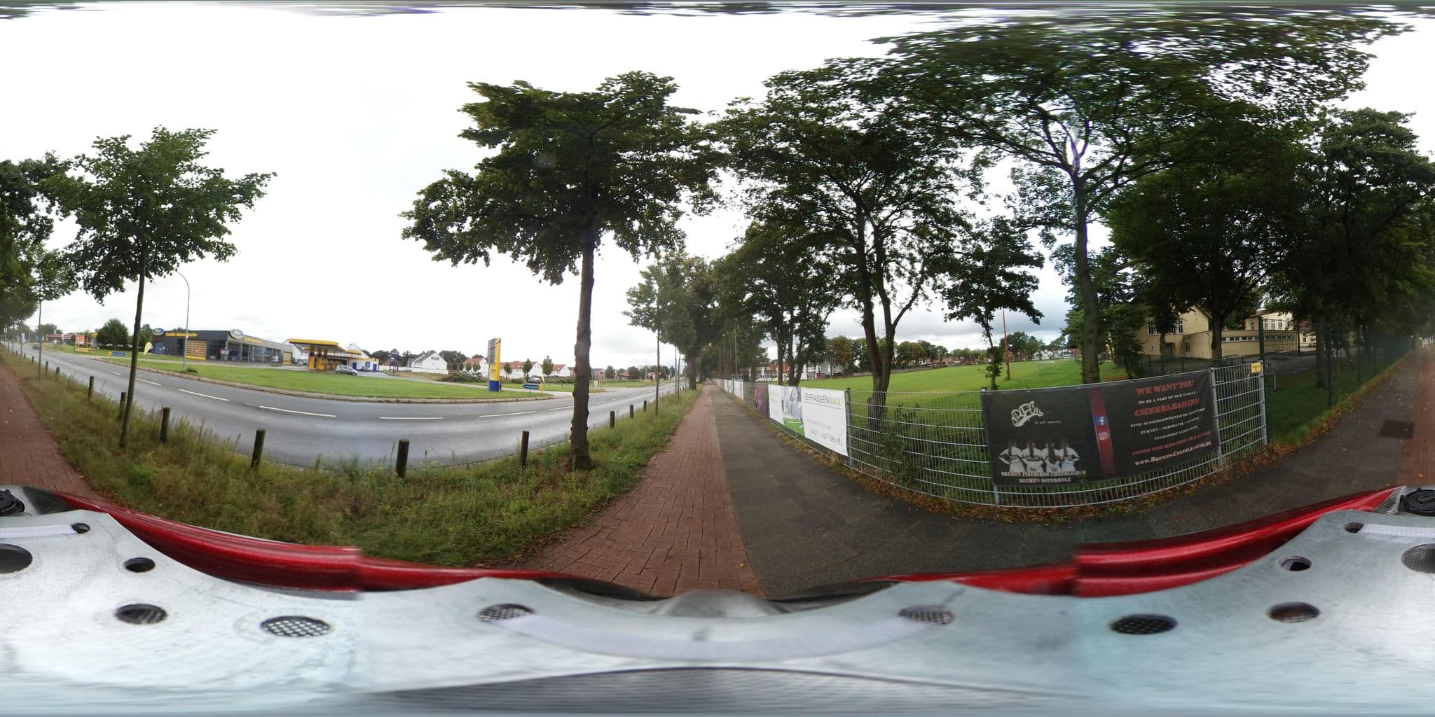 Street view near Saglik Mustafa Hotel Avanos, Oyten — © hubert87 (CC BY-SA · Mapillary)
