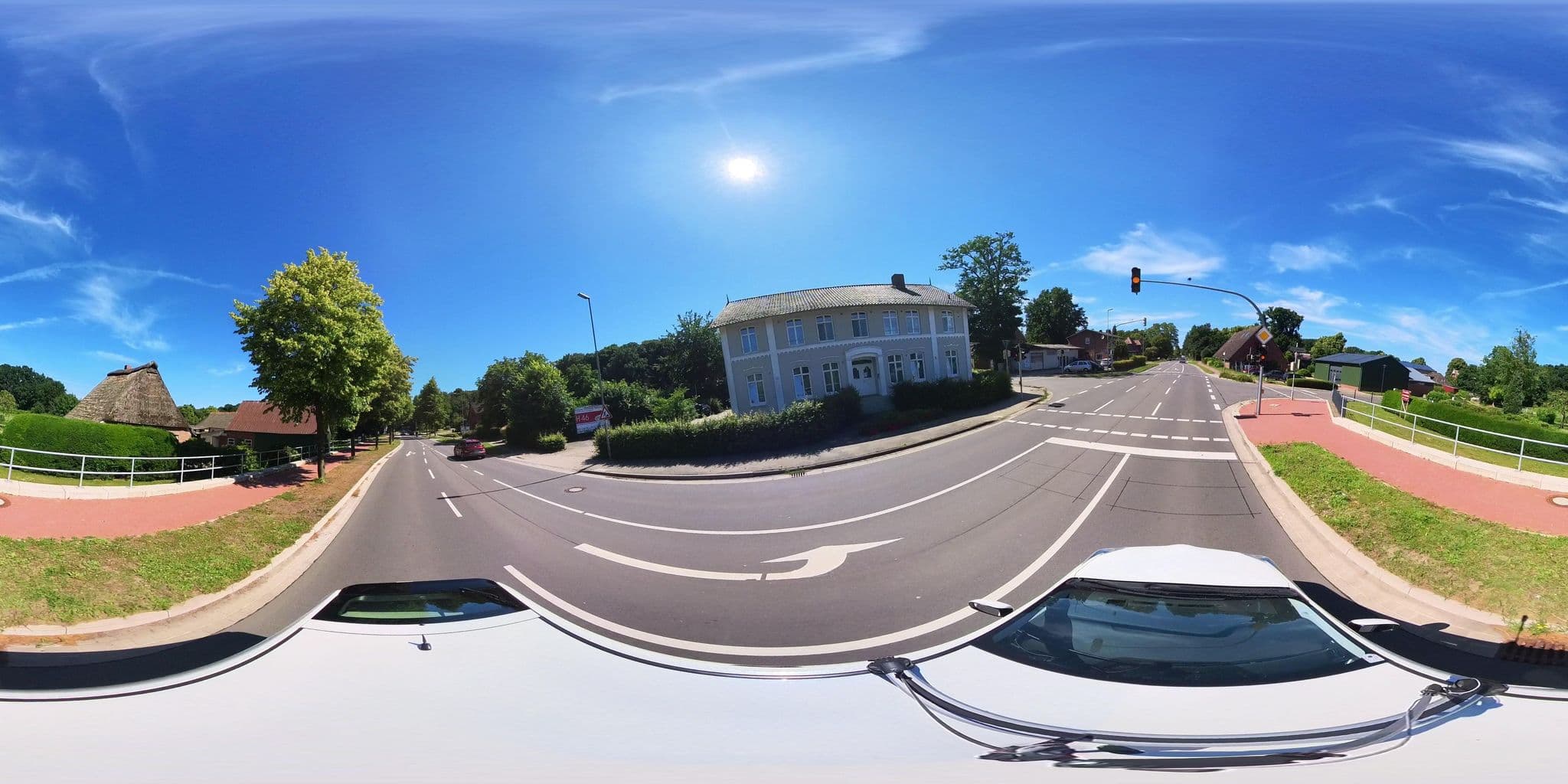 Street view near Hohmann Schlemmerhus Restaurant und Hotel, Agathenburg — © osmplus_org (CC BY-SA · Mapillary)
