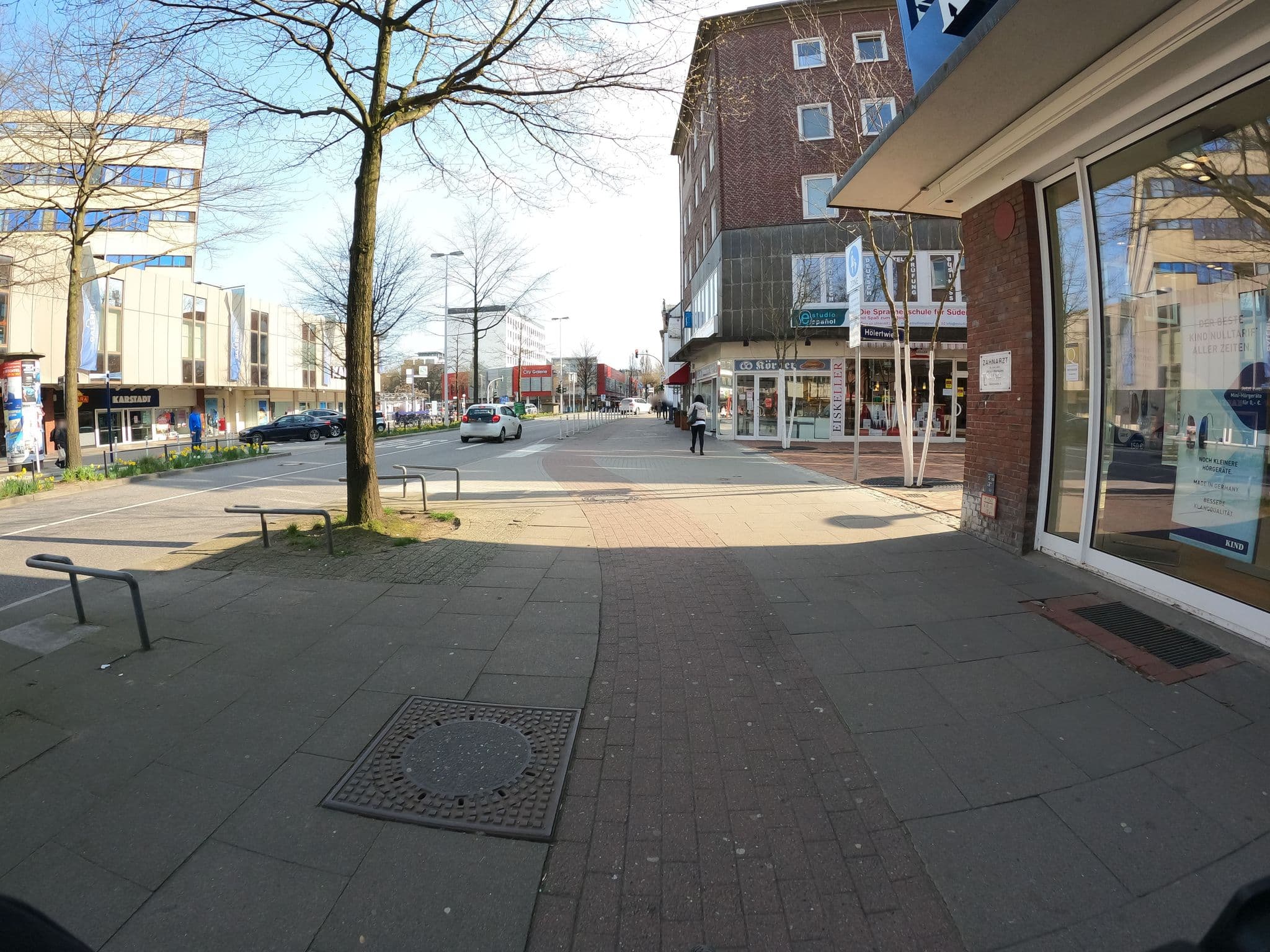 Street view near Südenelbe, Harburg — © geoft (CC BY-SA · Mapillary)