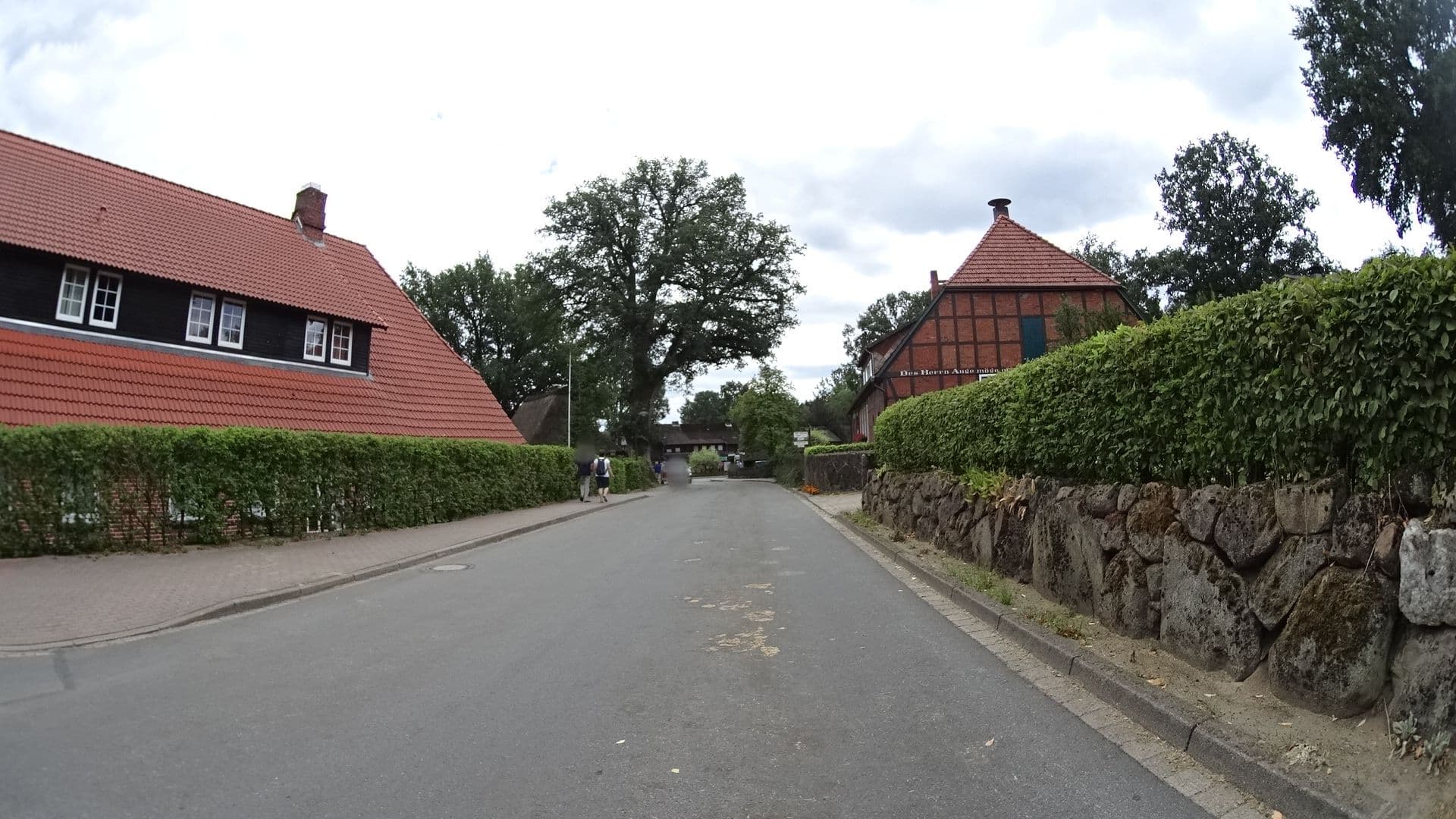 Street view near Albert Homann Keglerverein Undeloh, Hanstedt — © sashazykov (CC BY-SA · Mapillary)