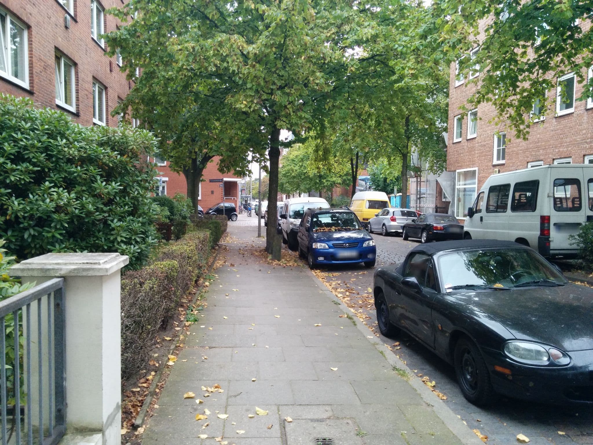 Street view near FirstClass Apartments, Altona-Altstadt — © veloroute_hamburg (CC BY-SA · Mapillary)