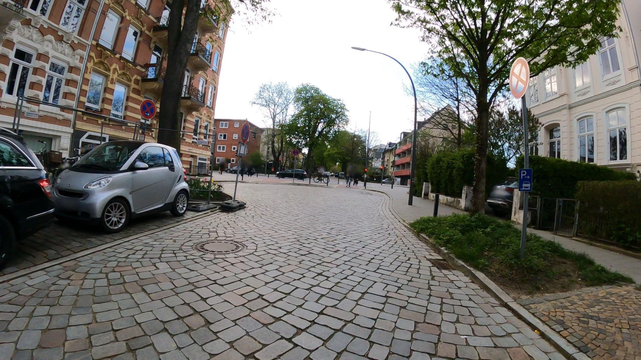 Street view near bedroomforyou - b&b in hanseatischen Bürgerhäusern, Eimsbüttel — © veloroute_hamburg (CC BY-SA · Mapillary)