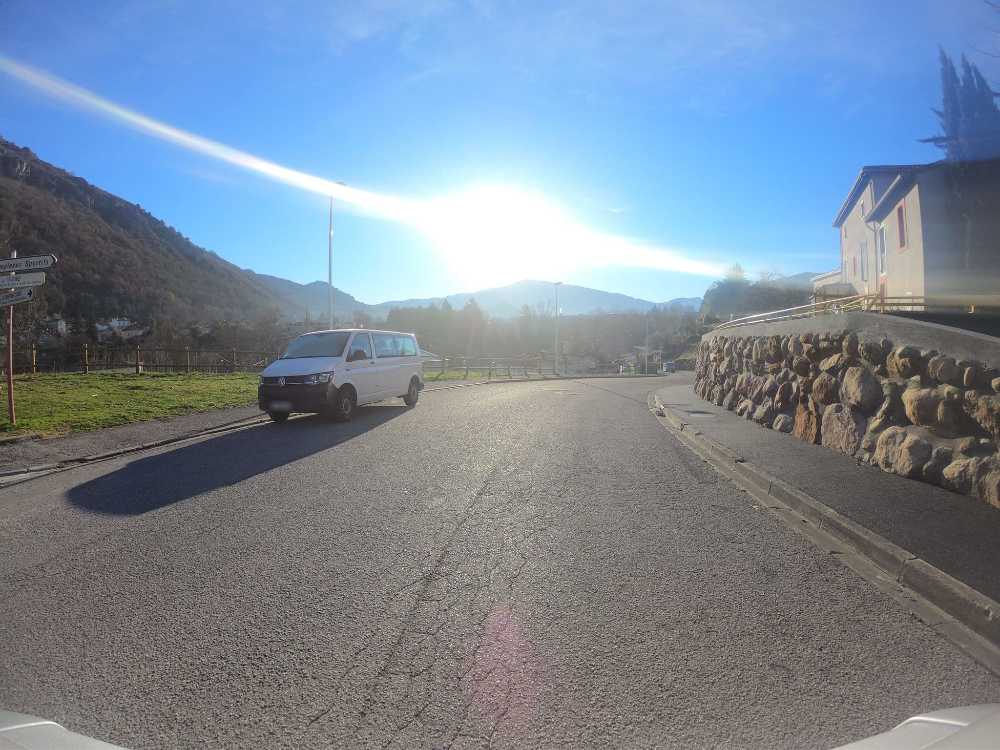 Street view near parking de la Vigne - Foix, Foix — © joostjakob (CC BY-SA · Mapillary)