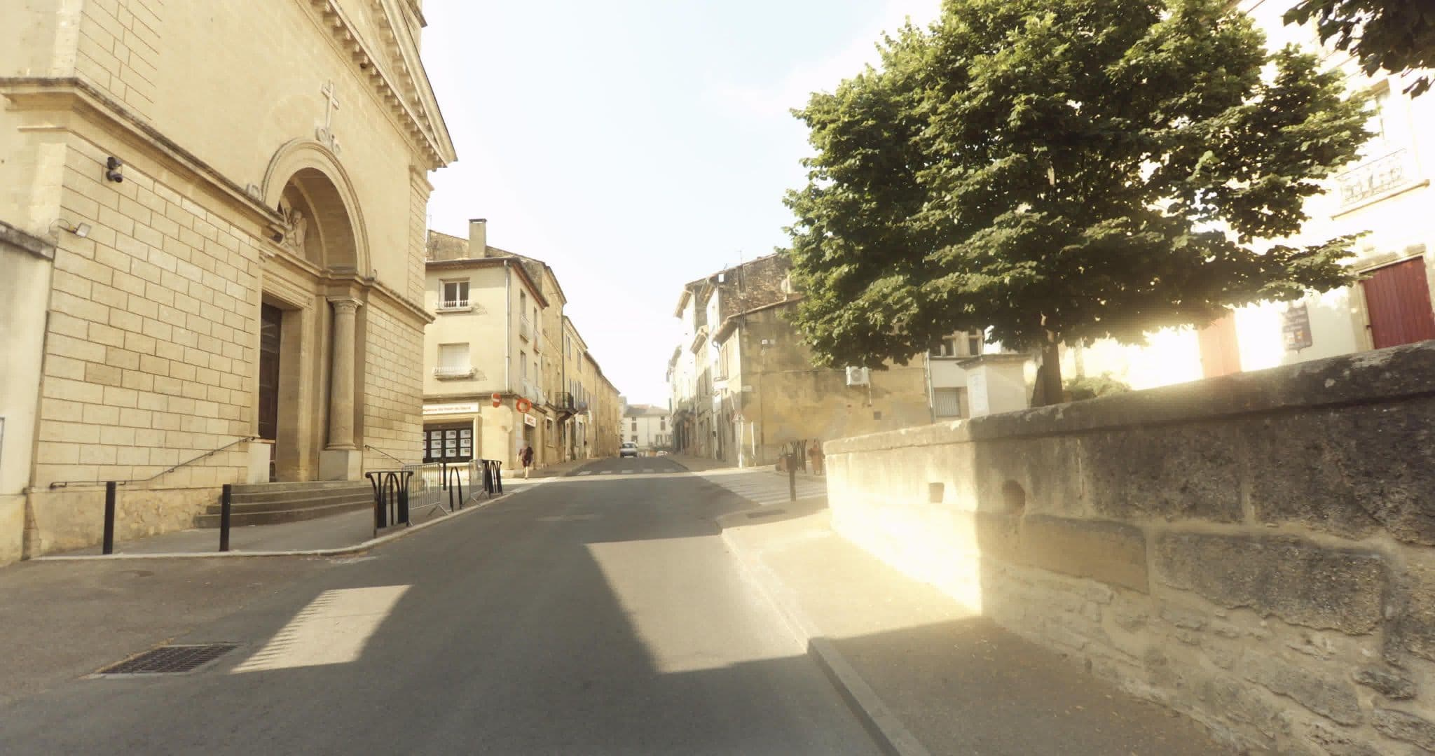Street view near Bize de la Tour, Remoulins — © sogefi (CC BY-SA · Mapillary)