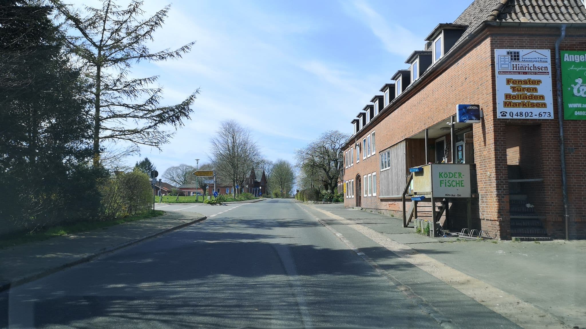 Street view near Angelwurm Osterrade, Tellingstedt — © hagbartceline (CC BY-SA · Mapillary)