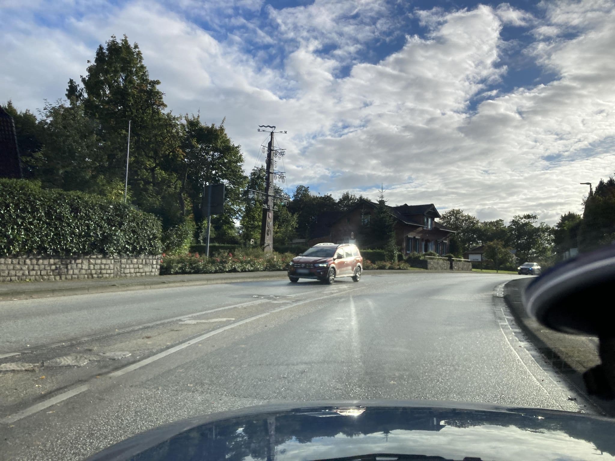 Street view near Gästehaus Lodge Fockbek, Fockbek — © robffm (CC BY-SA · Mapillary)