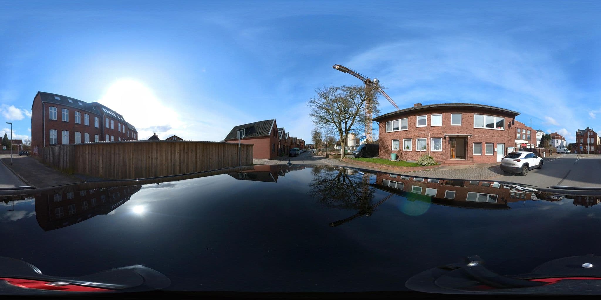 Street view near Charmantes Altstadthaus, Husum — © stadtraumGmbH (CC BY-SA · Mapillary)