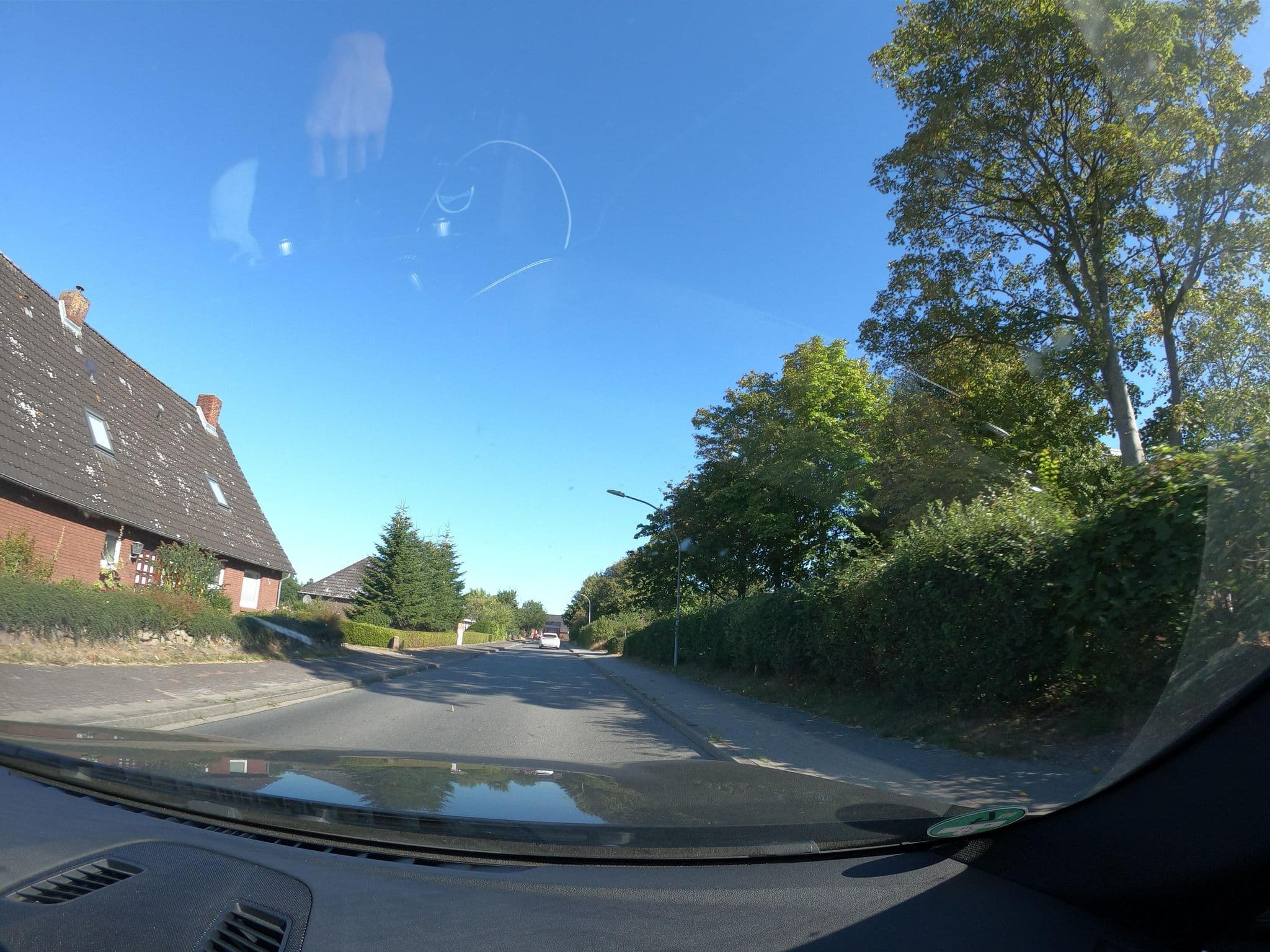 Street view near Ferienhausvermietung Wolfgang Horn, Hattstedt — © jenki (CC BY-SA · Mapillary)