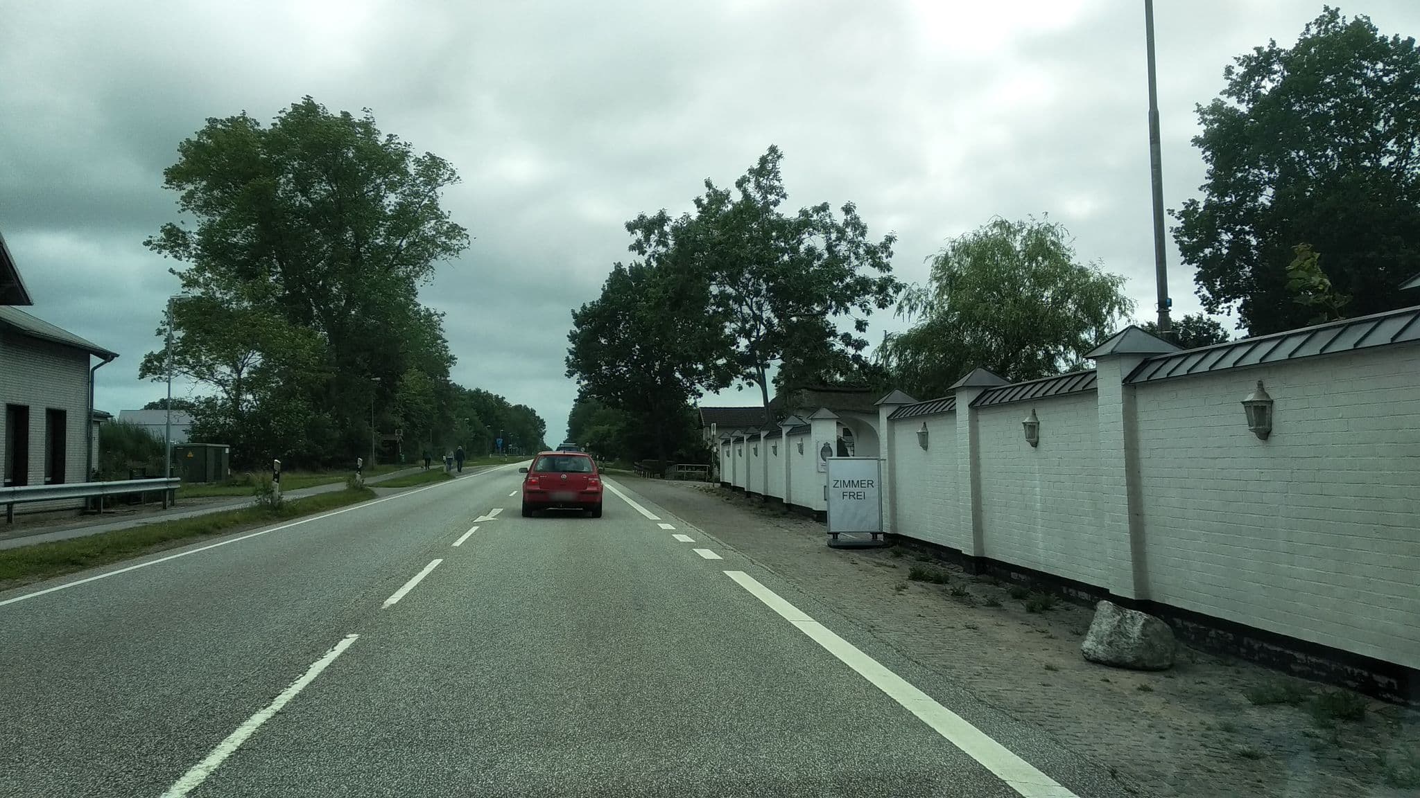 Street view near Altes Gymnasium Husum Hotel GmbH & Co, Oeversee — © hoeckie1975 (CC BY-SA · Mapillary)