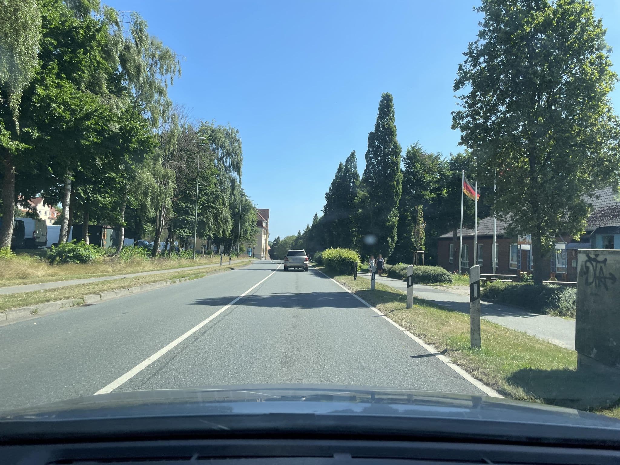 Street view near Backpackers inn Hostel, Flensburg — © mszilas (CC BY-SA · Mapillary)