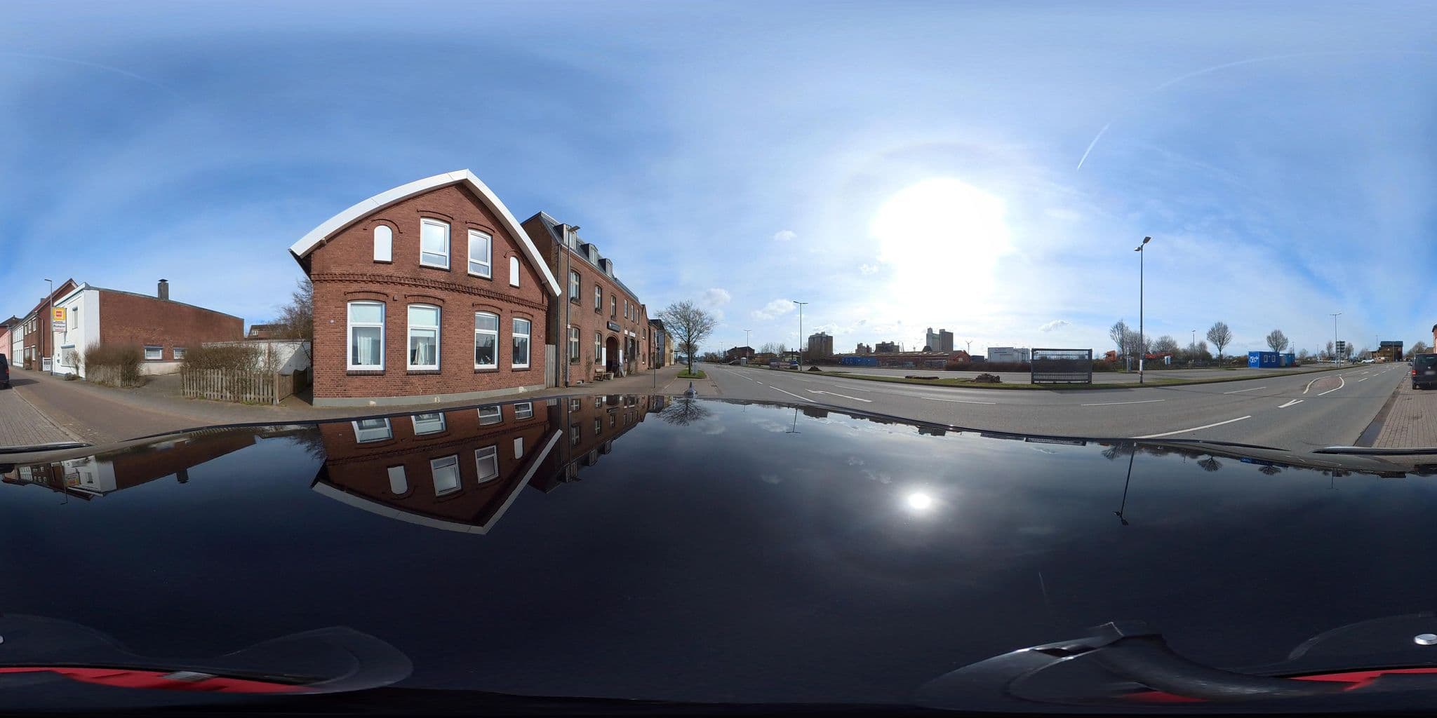 Street view near Gasthaus Lammkontor, Husum — © stadtraumGmbH (CC BY-SA · Mapillary)