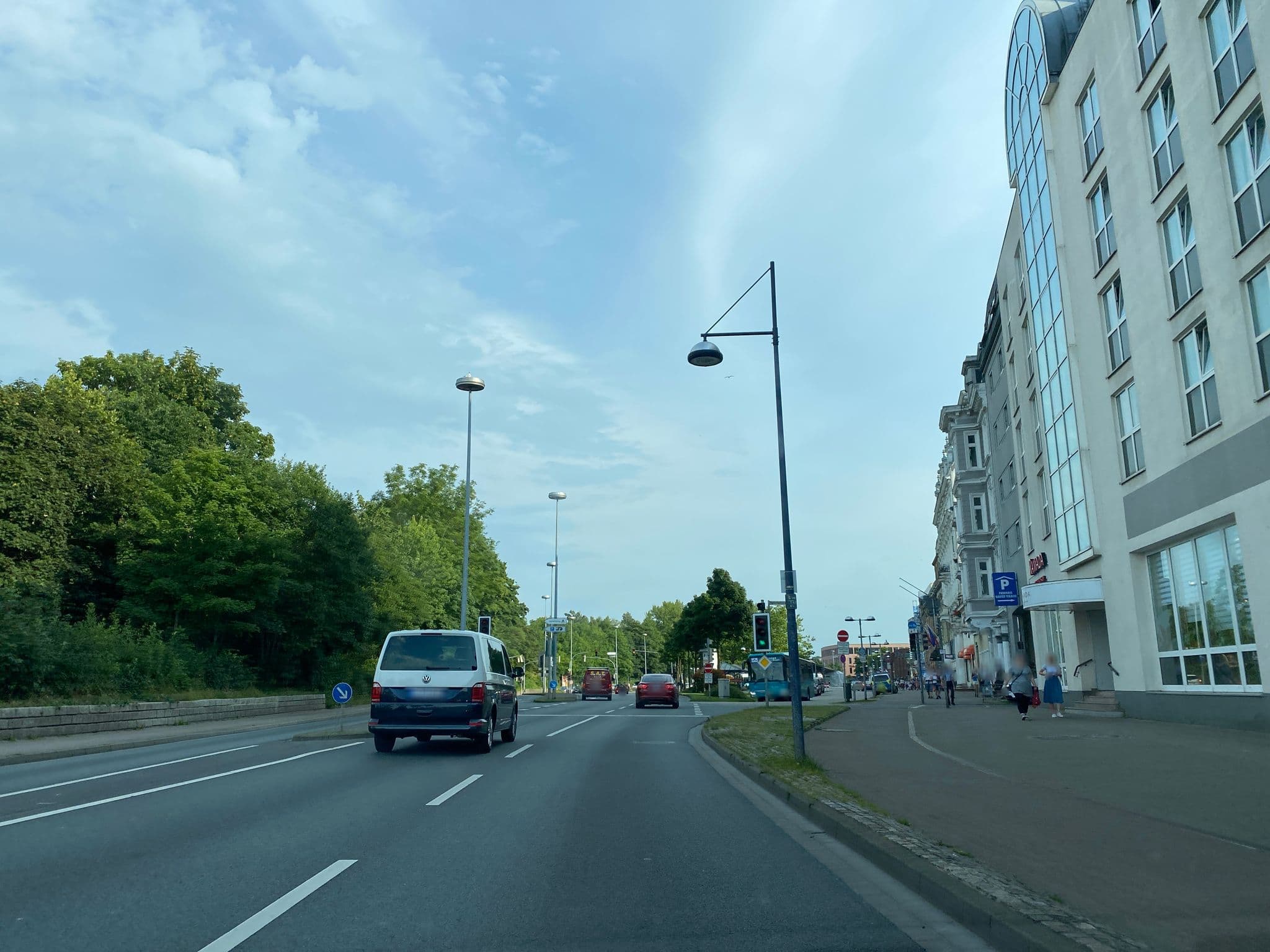 Street view near Tulip Inn Flensburg, Flensburg — © mapnerd_dk (CC BY-SA · Mapillary)