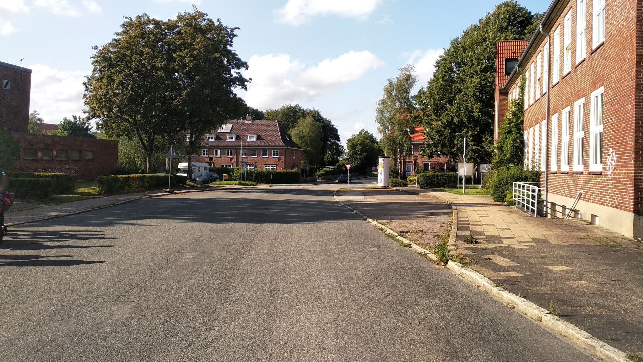 Street view near Jugendgerberge Schleswig, Schleswig — © hoeckie1975 (CC BY-SA · Mapillary)