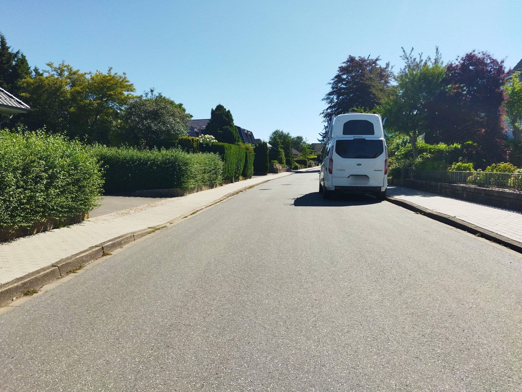 Street view near fewo1846 - Strandkieker - strandnahes Apartment mit Gartenmitbenutzung, Wees — © changchun1 (CC BY-SA · Mapillary)
