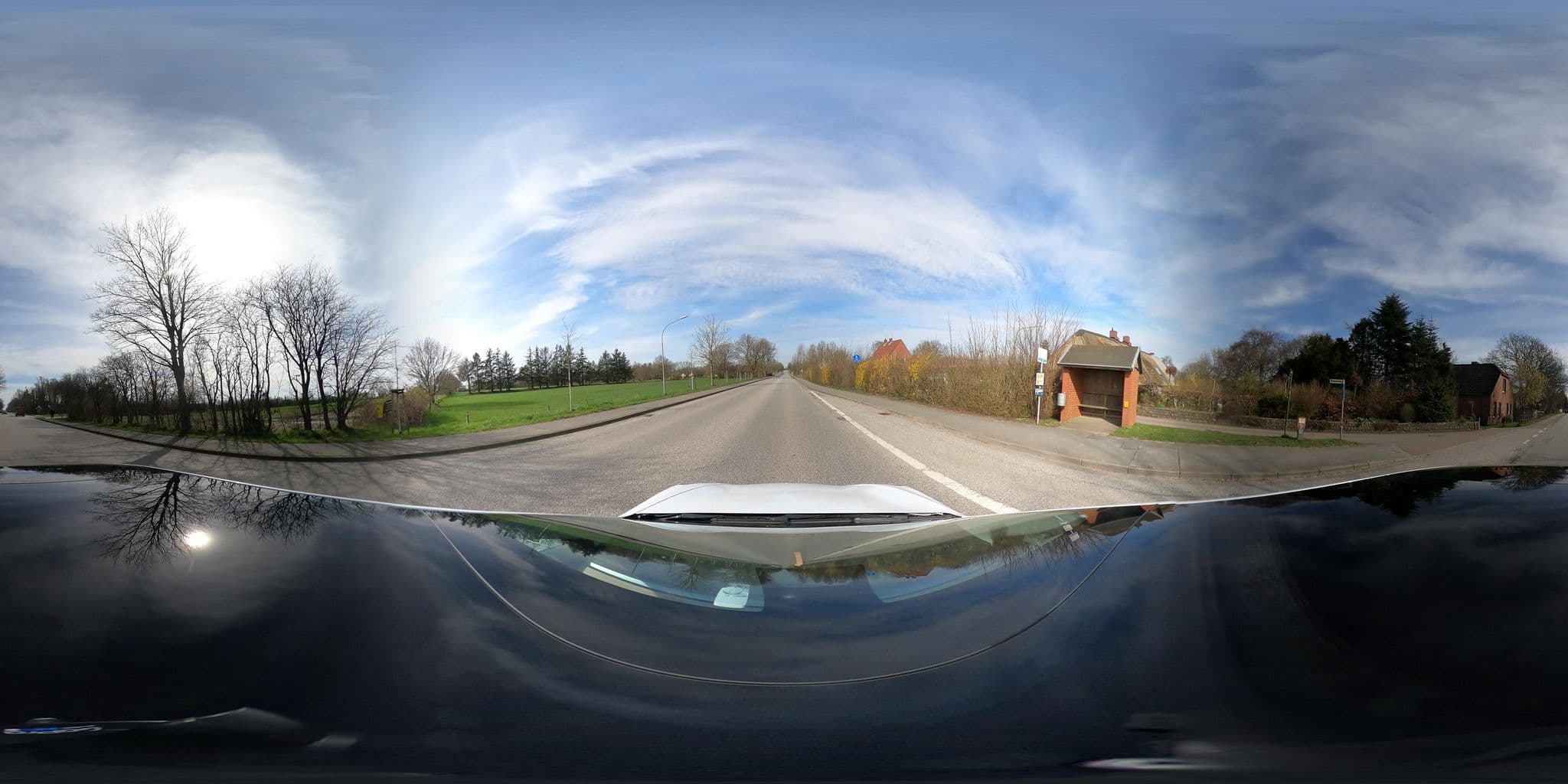 Street view near Ferienwohnung Vergissmeinnicht Nordfriesland, Breklum — © peterleth (CC BY-SA · Mapillary)