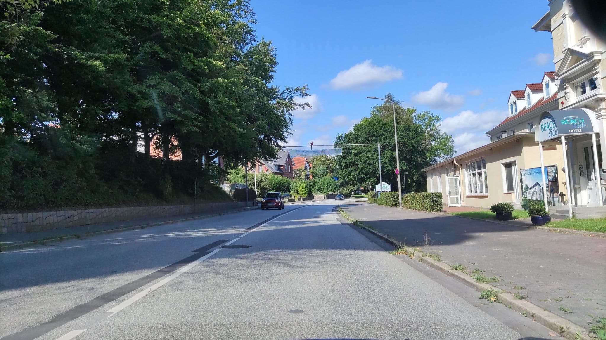 Street view near Hotel Seegarten, Eckernförde — © hotteliene (CC BY-SA · Mapillary)