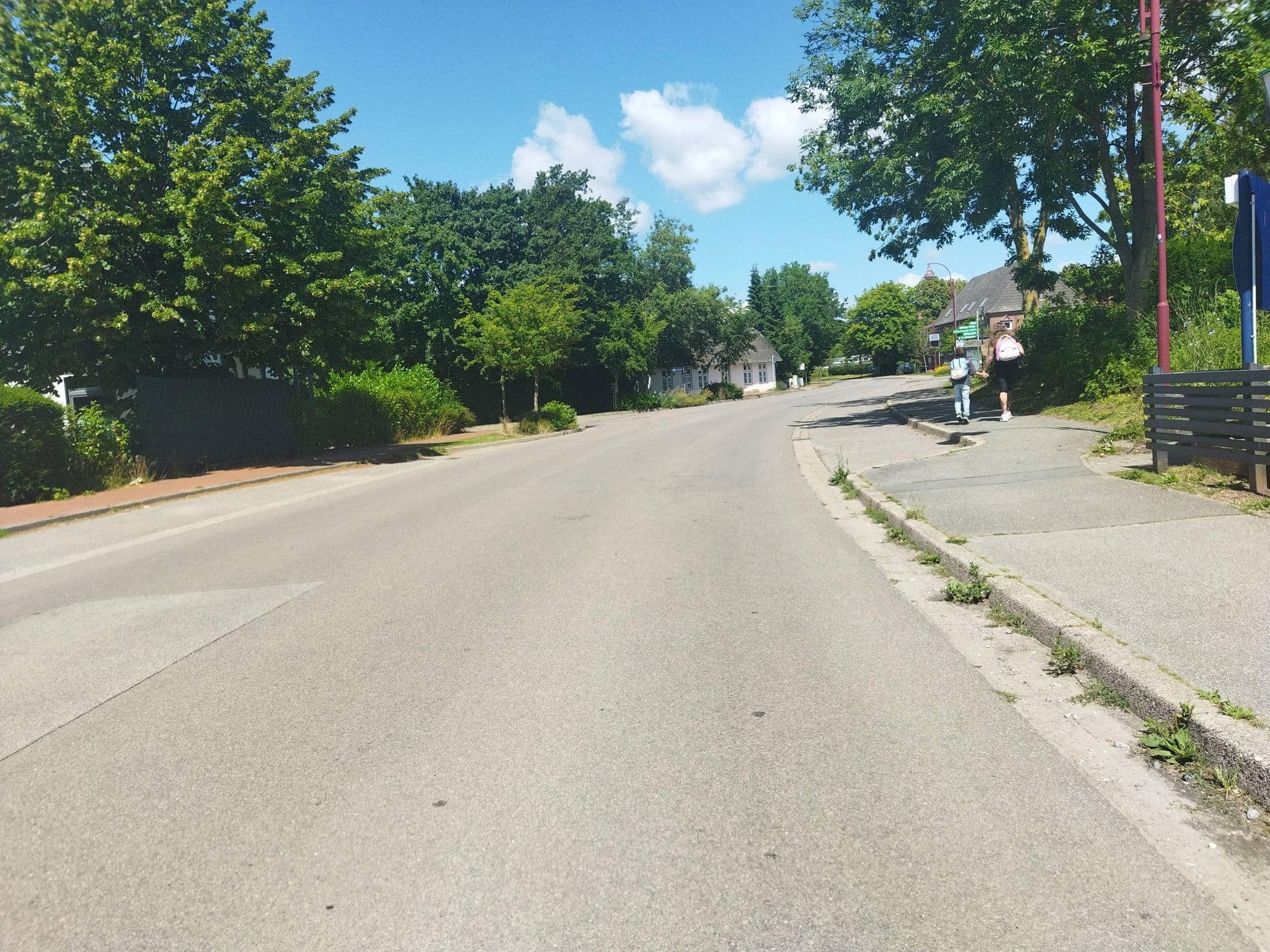 Street view near Hotel Restaurant Thessaloniki, Gelting — © changchun1 (CC BY-SA · Mapillary)