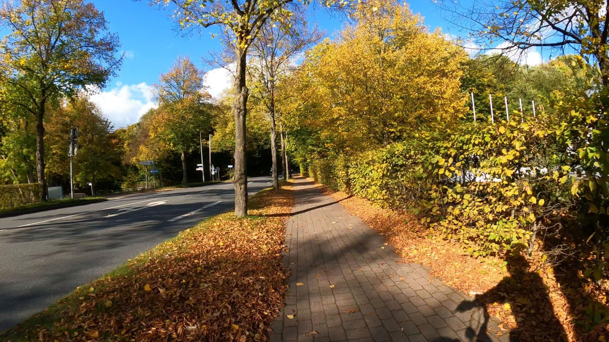 Street view near Park Hotel Ahrensburg by Centro, Ahrensburg — © veloroute_hamburg (CC BY-SA · Mapillary)